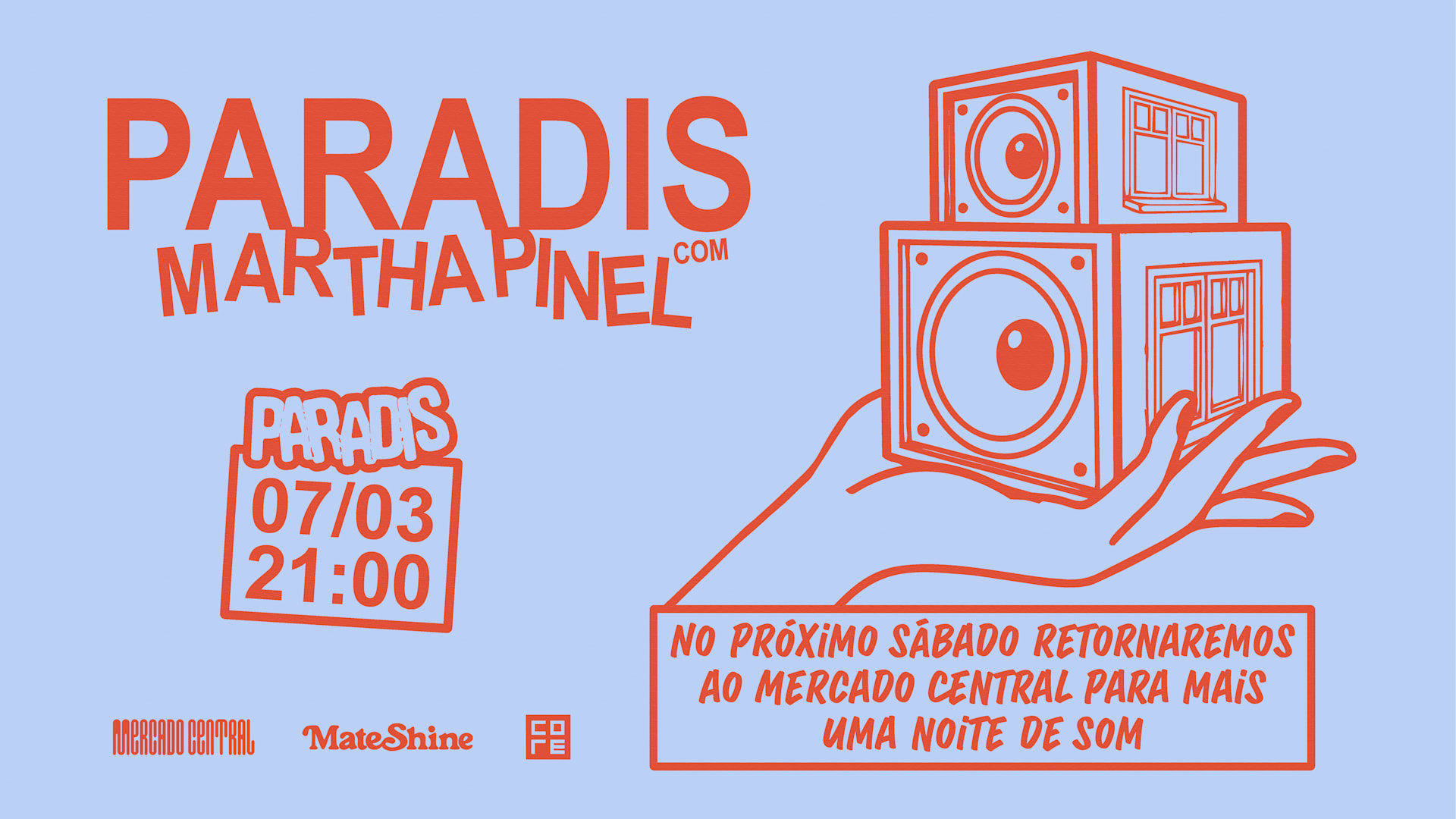 Paradis Retorna Ao Mercado Central Com Martha Pinel Cover