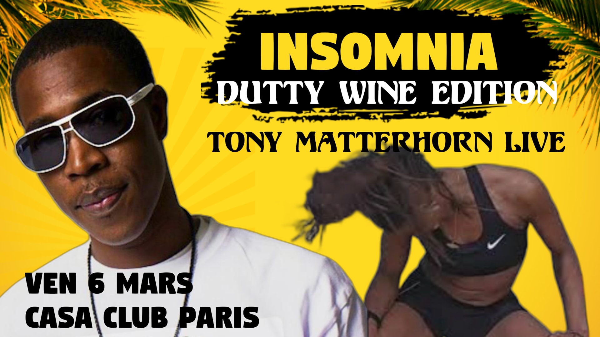 Insomnia: Tony “Dutty Wine” Matterhorn Showcase Cover