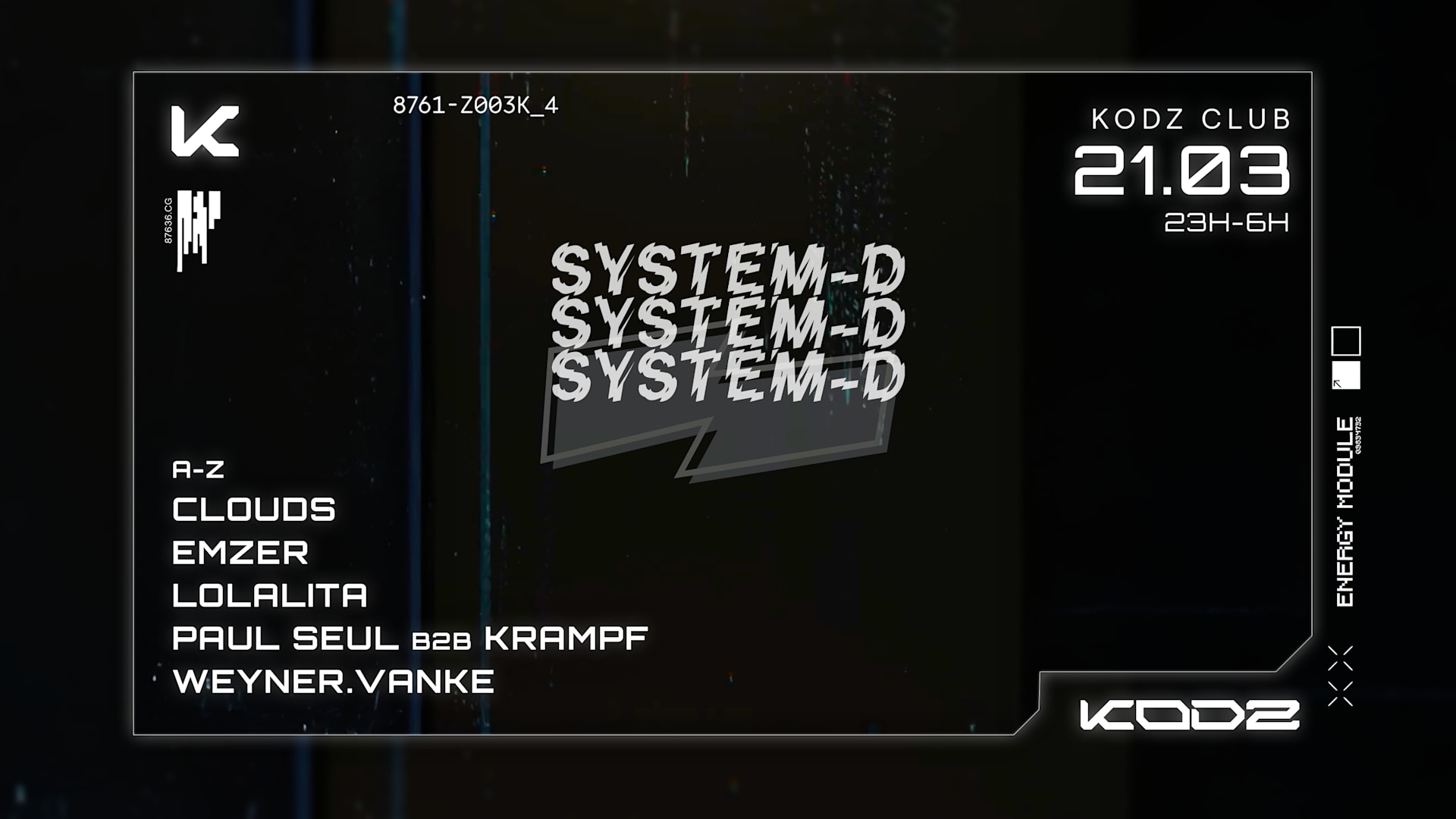 Kodz X System-D Cover