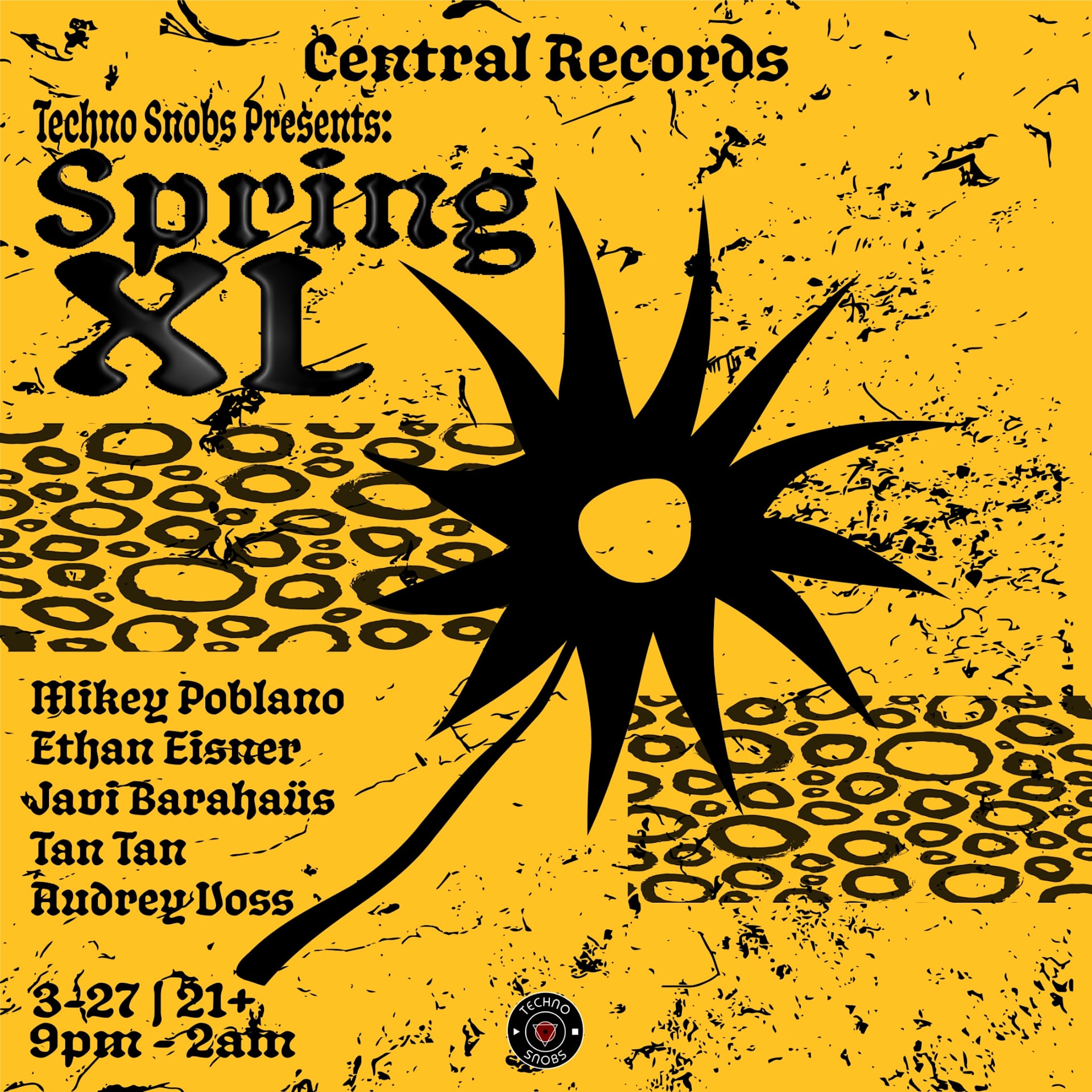 Techno Snobs Presents: Spring XL '26 Cover