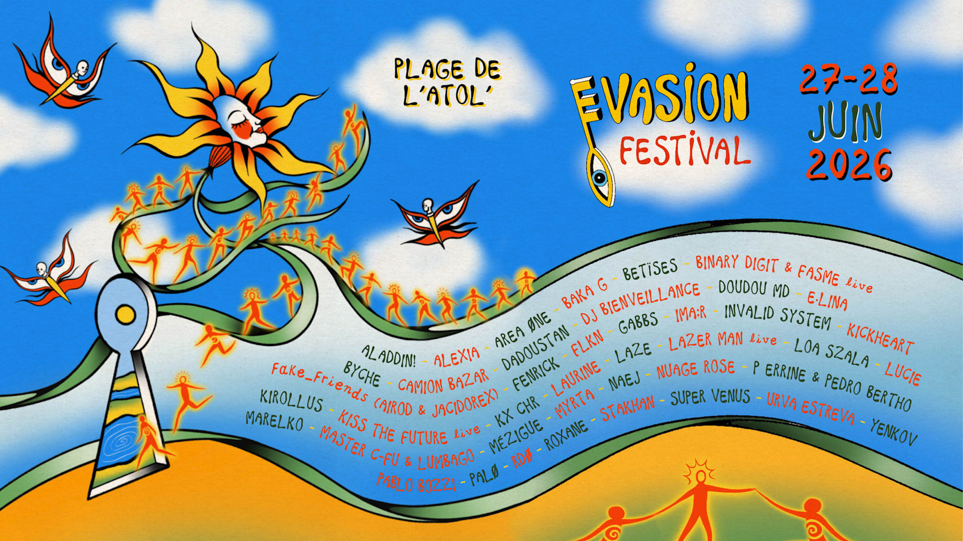 Evasion Festival 2026 Cover