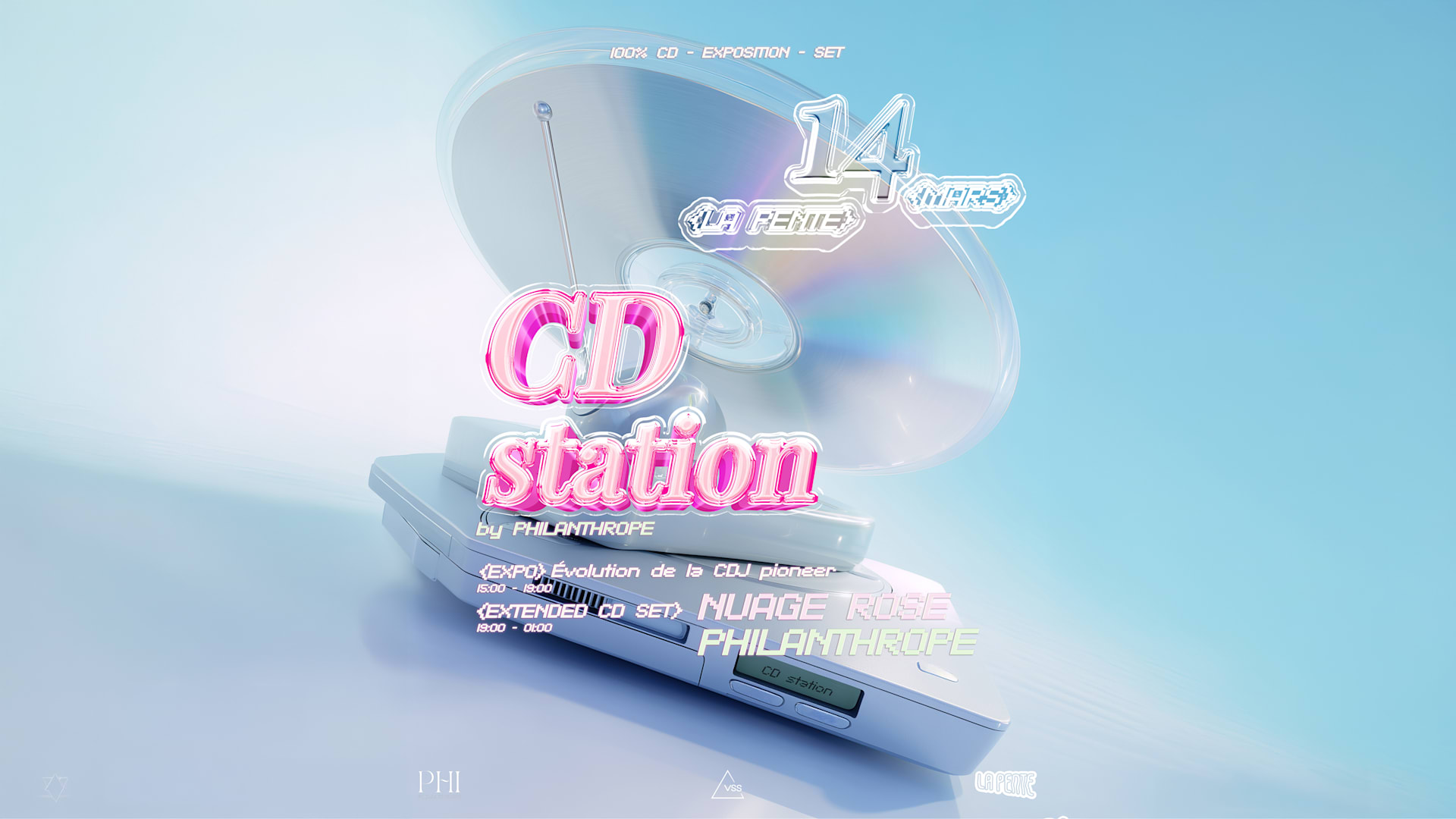 CD Station : 100% CD, Expo & Dj Sets Cover
