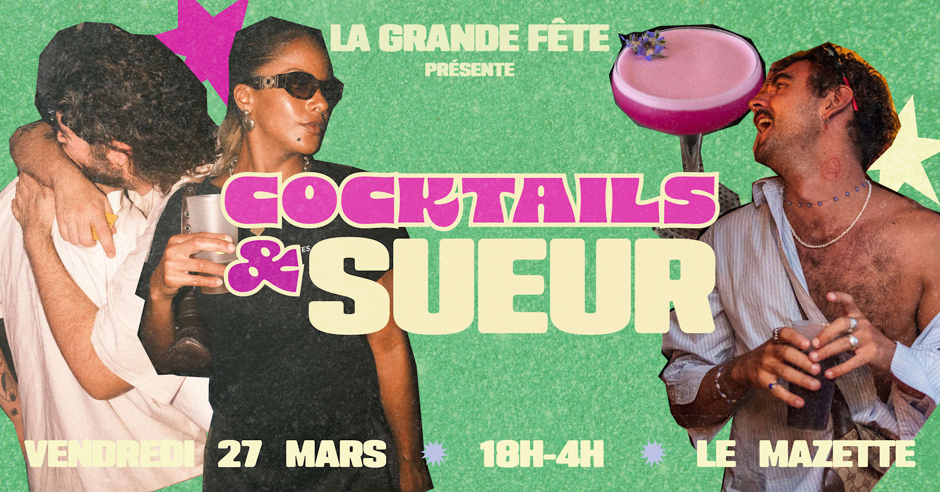 La Grande Fête Présente Cocktails & Sueur Cover