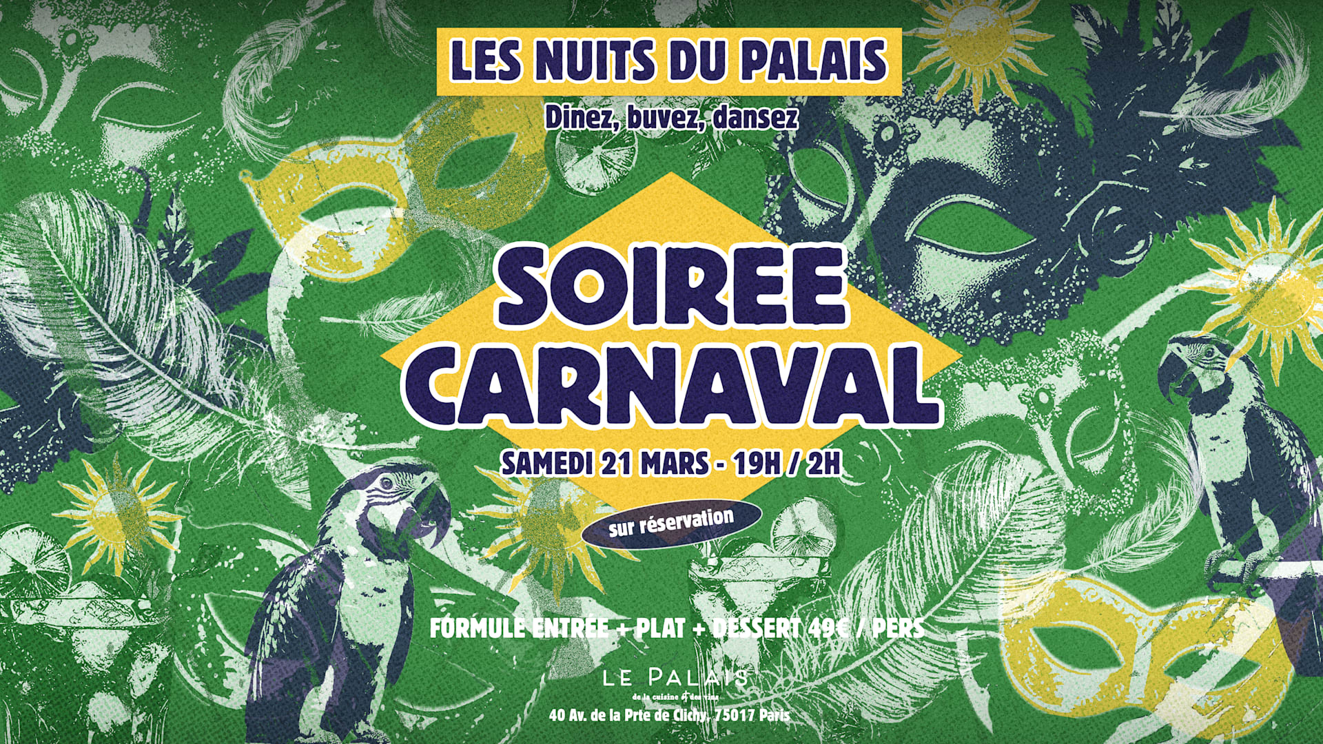Les Nuits Du Palais - Édition Carnaval Cover