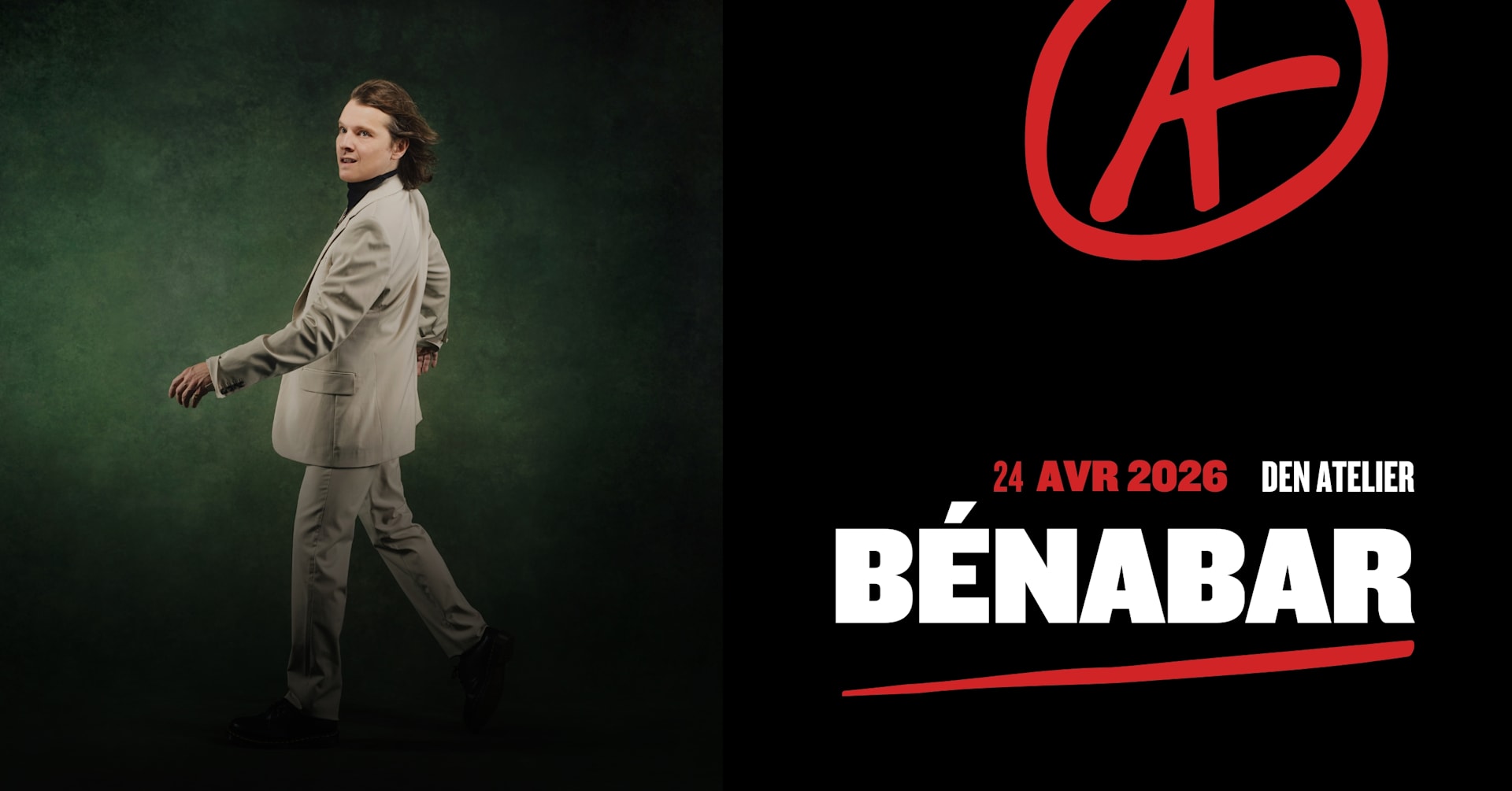 Bénabar At Den Atelier Cover