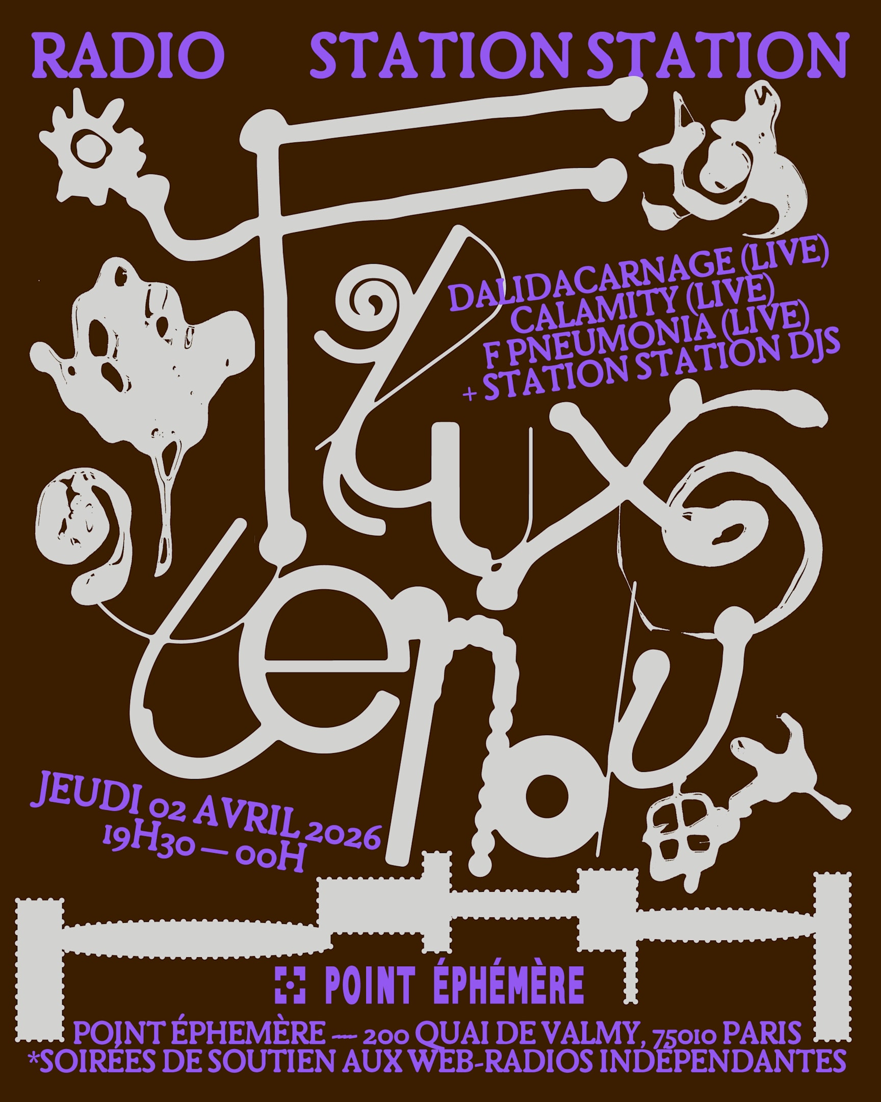 Flux-Tendu X Station Station Cover