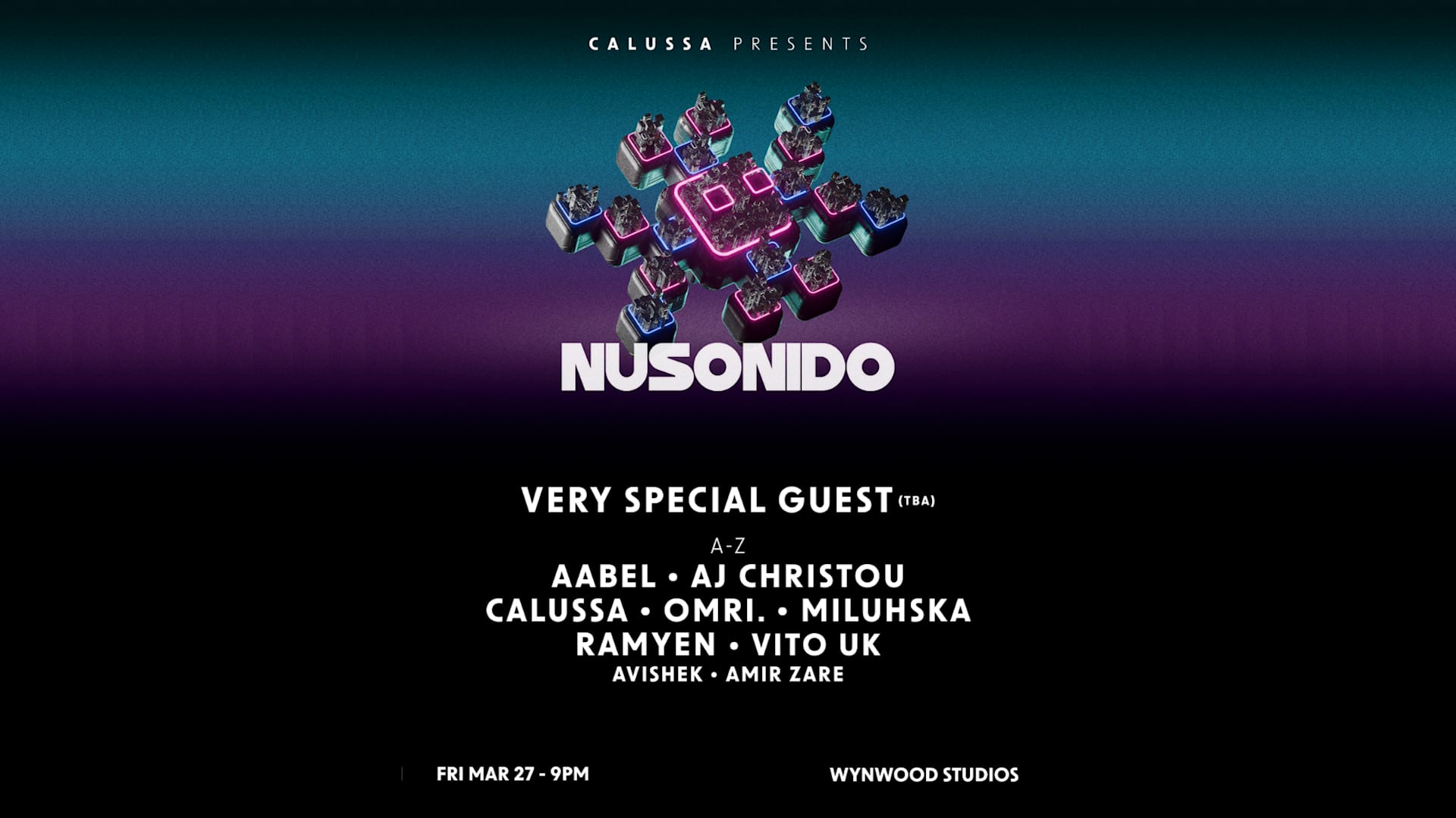 Nusonido Showcase - An Immersive Experience: Calussa Cover