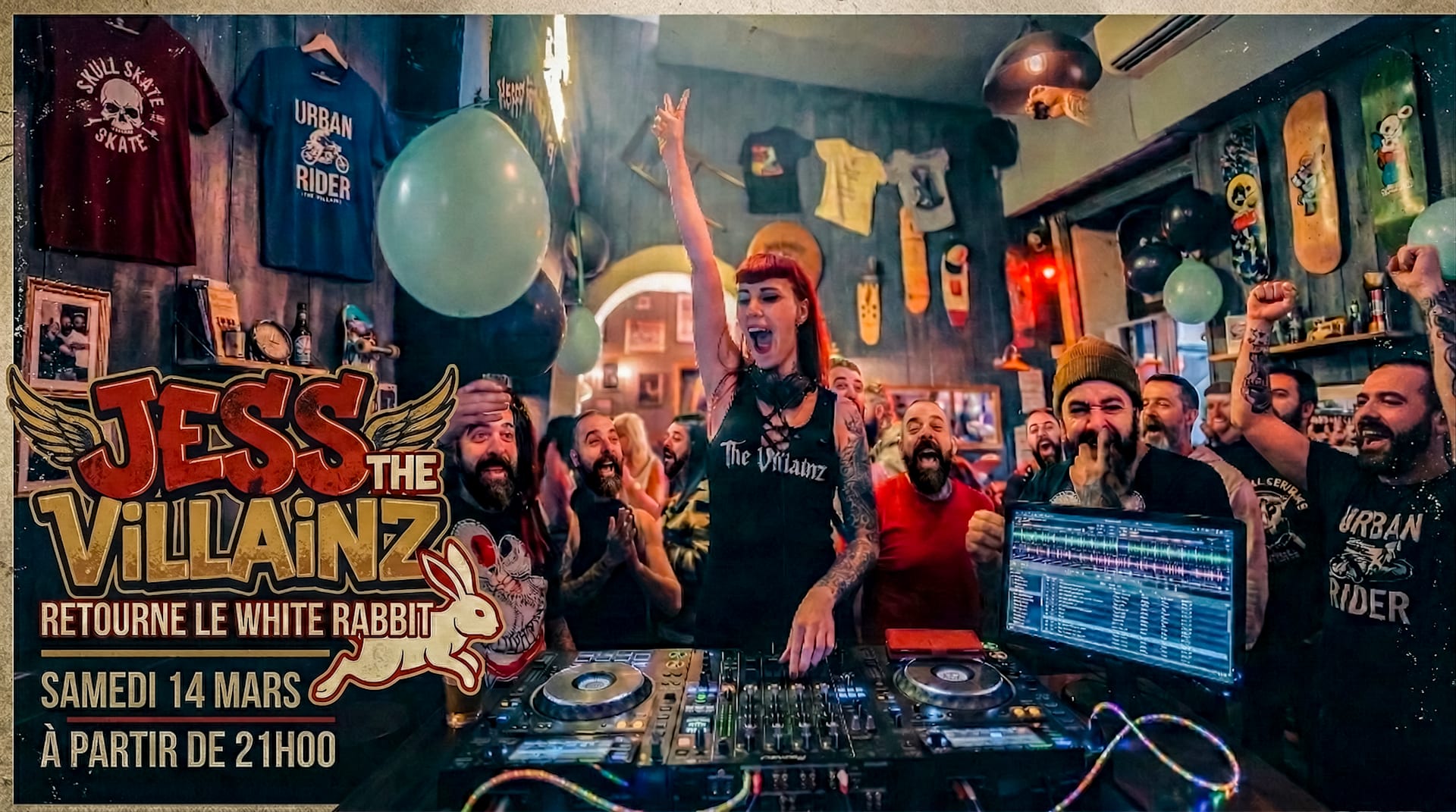 Jess Retourne Le White Rabbit Cover