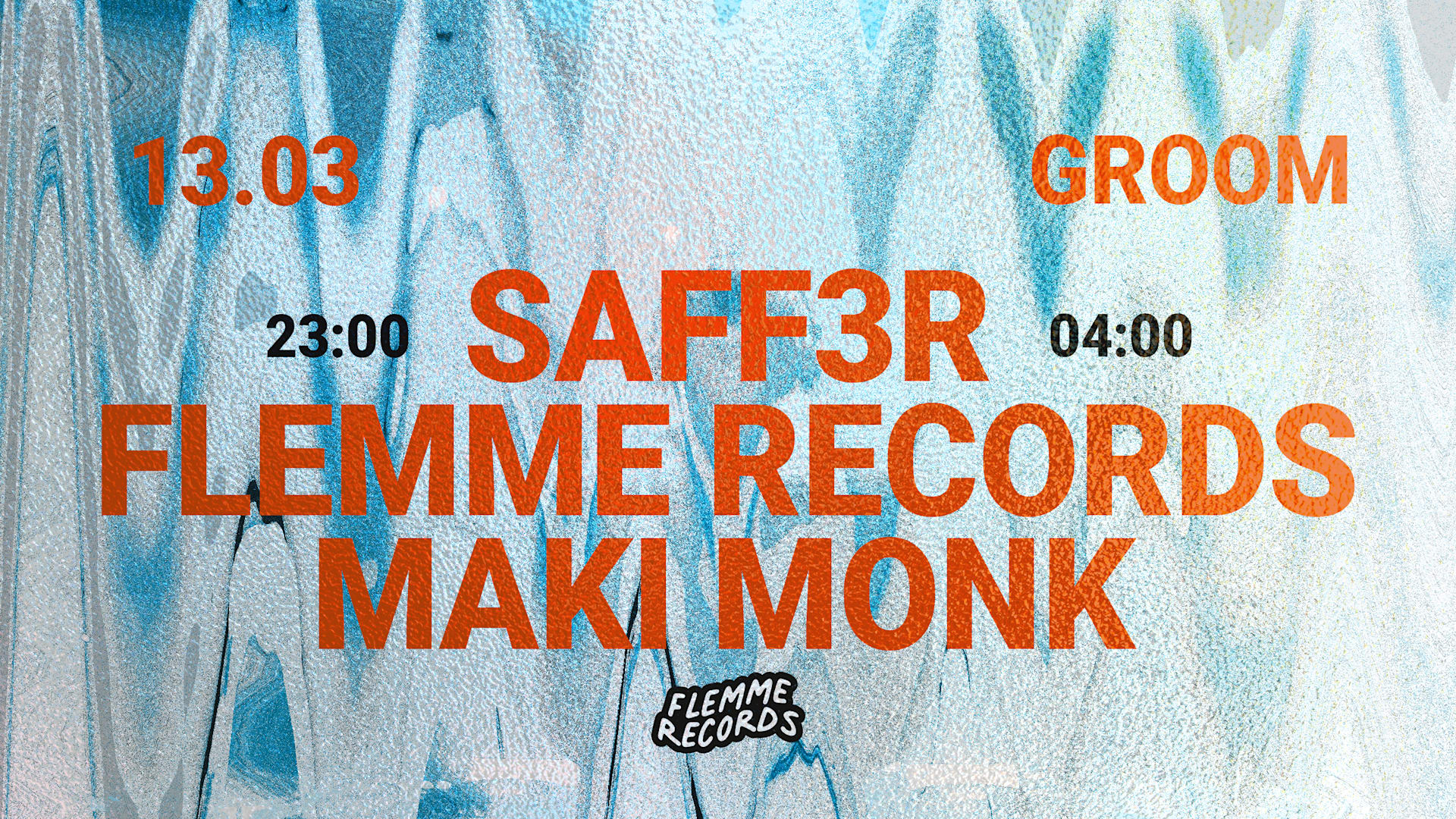 Flemme Records Pres' Saff3r & Maki Monk Cover
