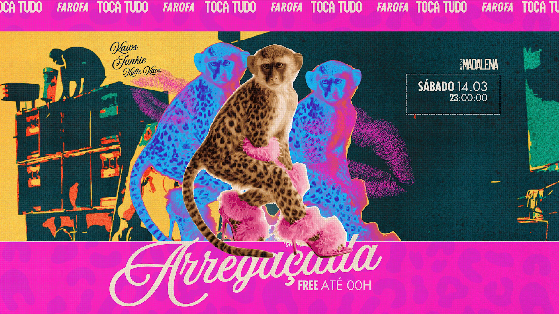 Arregaçada | Toca Tudo | Sabado | Março | Free* Cover