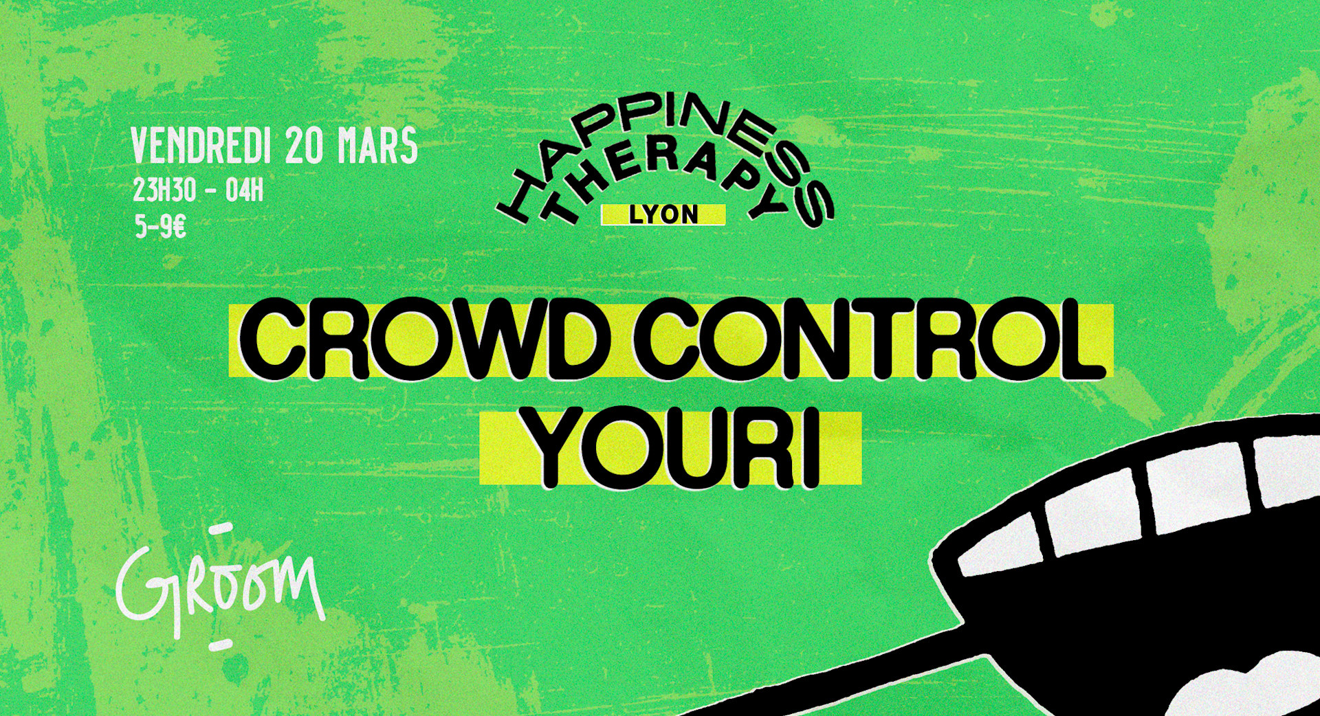 Happiness Therapy : Crowd Control + Youri Cover