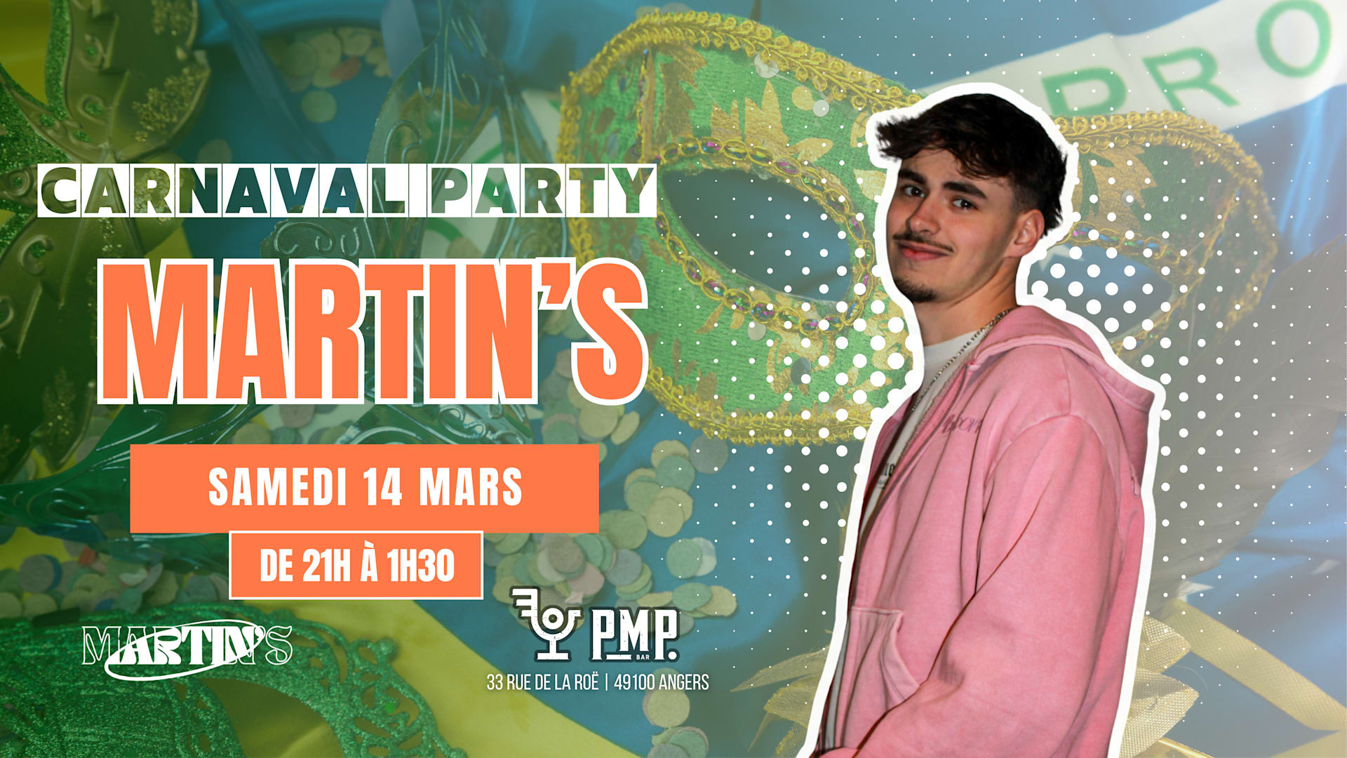 Carnaval Party Au Pmp Bar Cover
