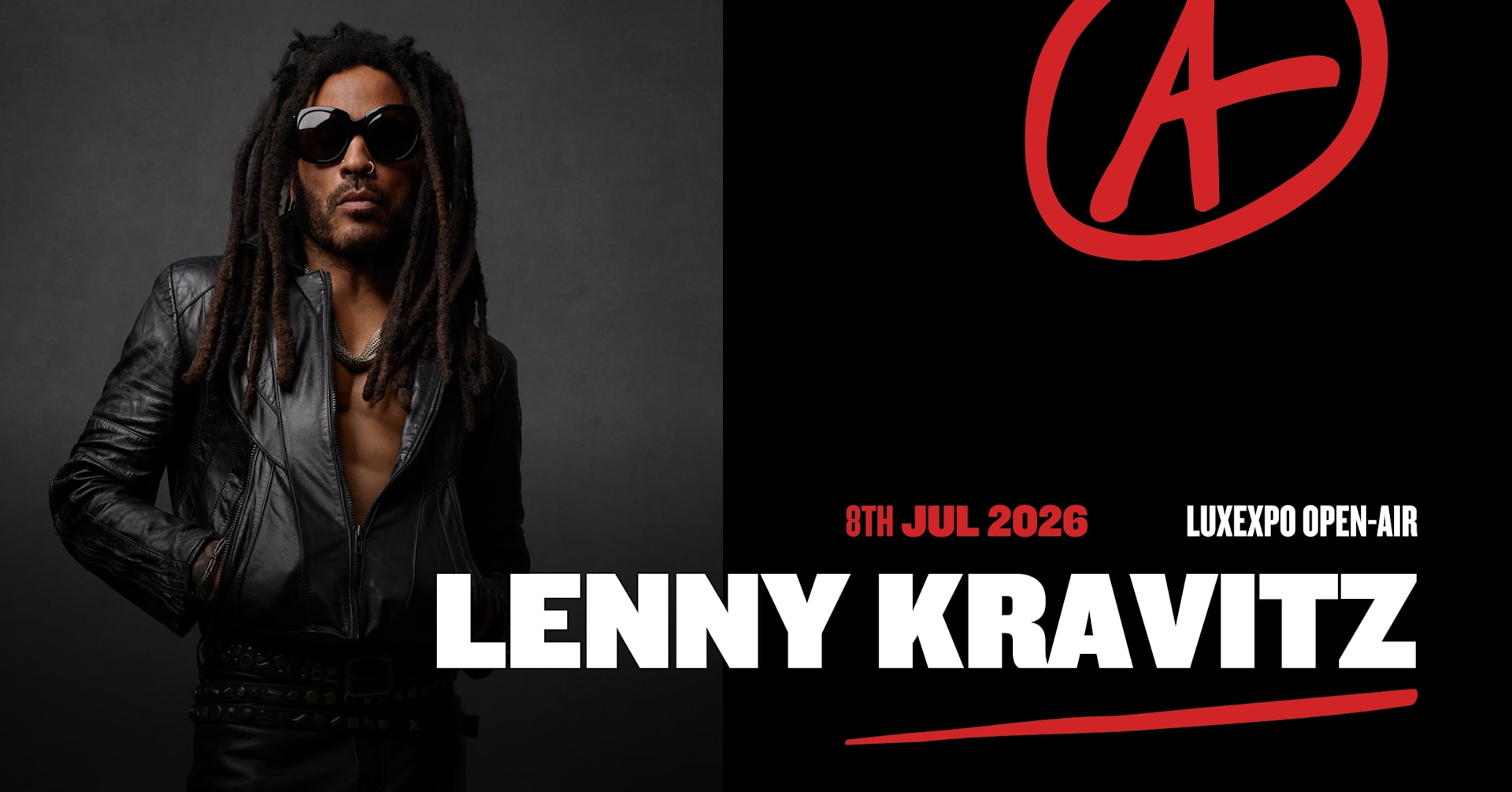 Lenny Kravitz At Luxexpo Open-Air Cover