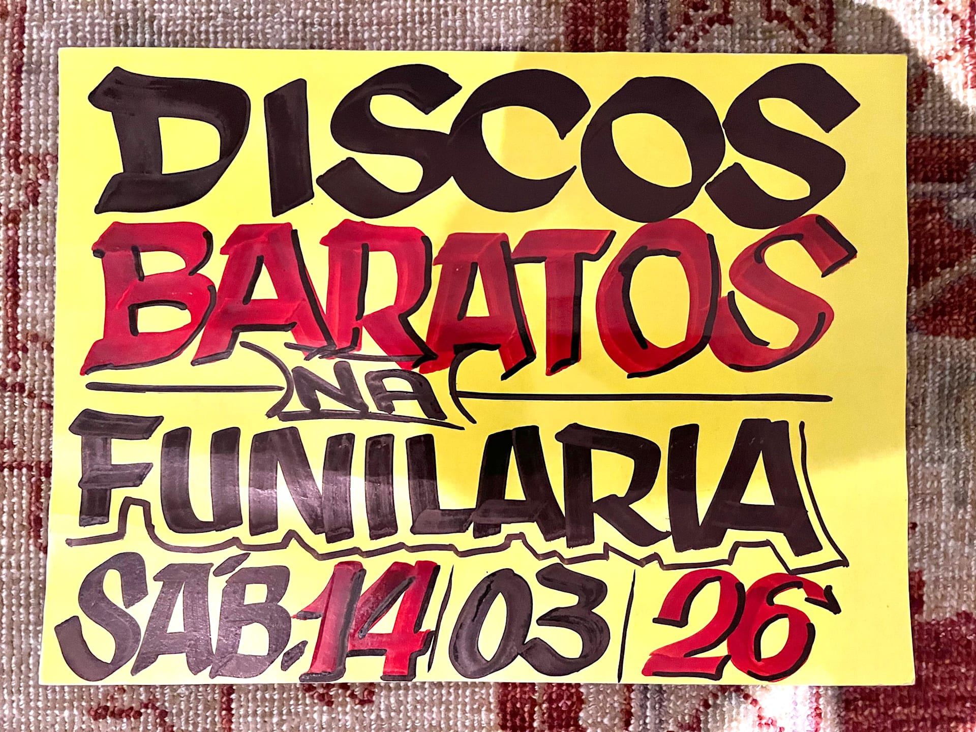 Discos Baratos Na Funilaria - 14/03 - Sabado Cover