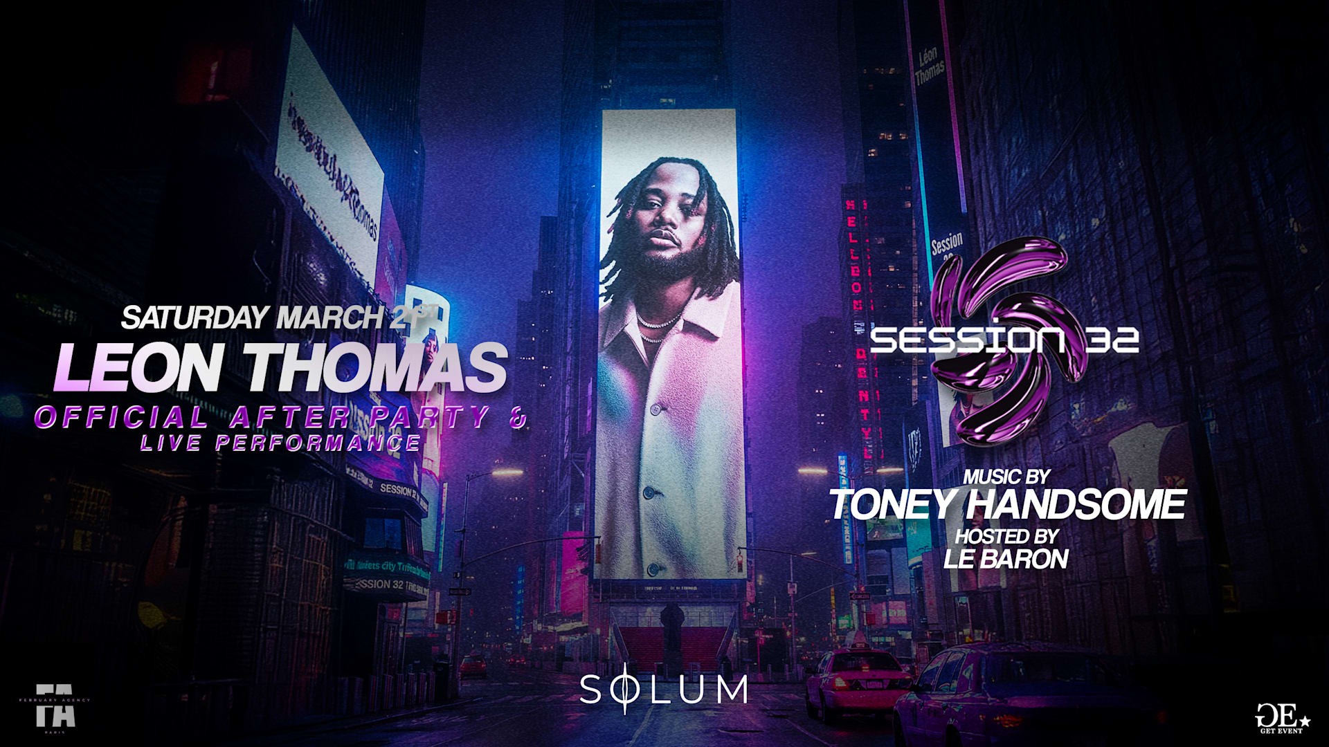 Session 32 Leon Thomas Official R&B Afterparty Cover