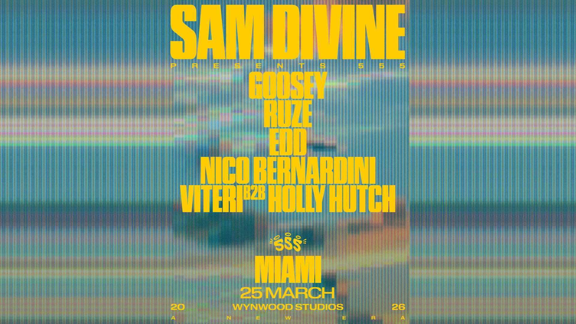 Sam Divine Presents 555 @ Wynwood Studios Cover