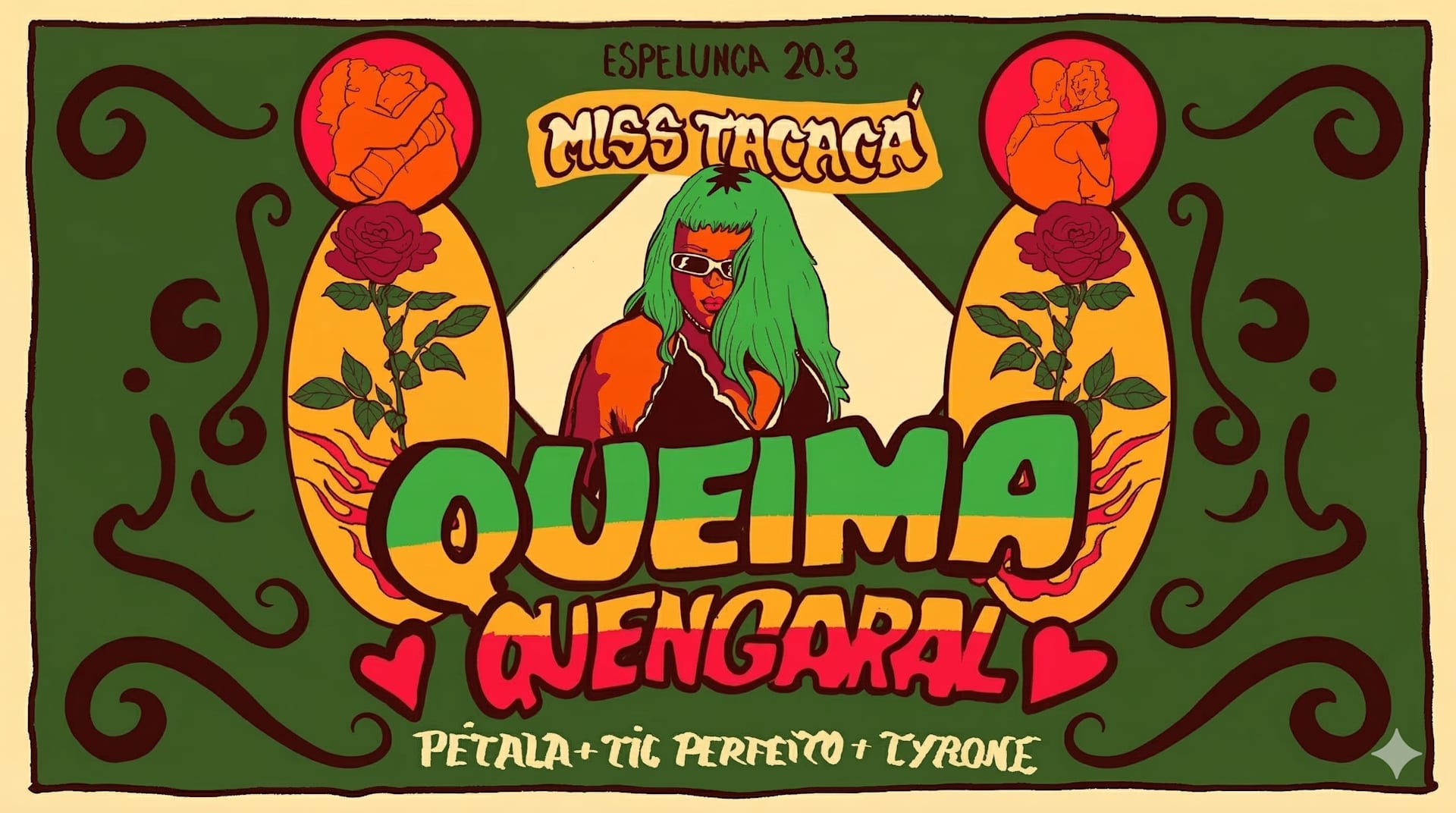 Queima Quengaral ( Miss Tacaca+Tyrone+Petala+Tic Perfeito) Cover