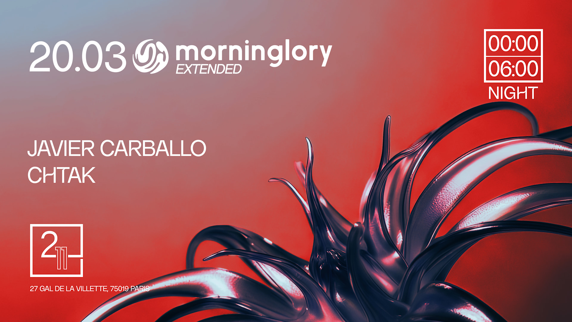 Morninglory Extended @ 211 Cover