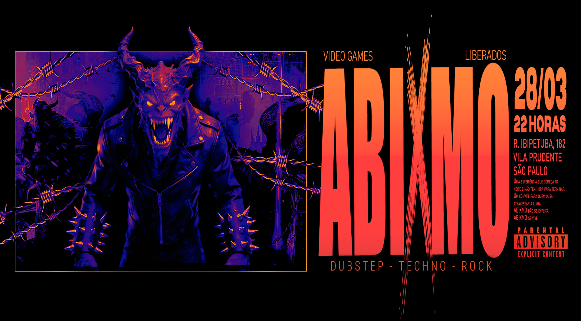 Abixmo 3 No Amnesia Rock Bar - Dubtep - Techno - Rock Cover