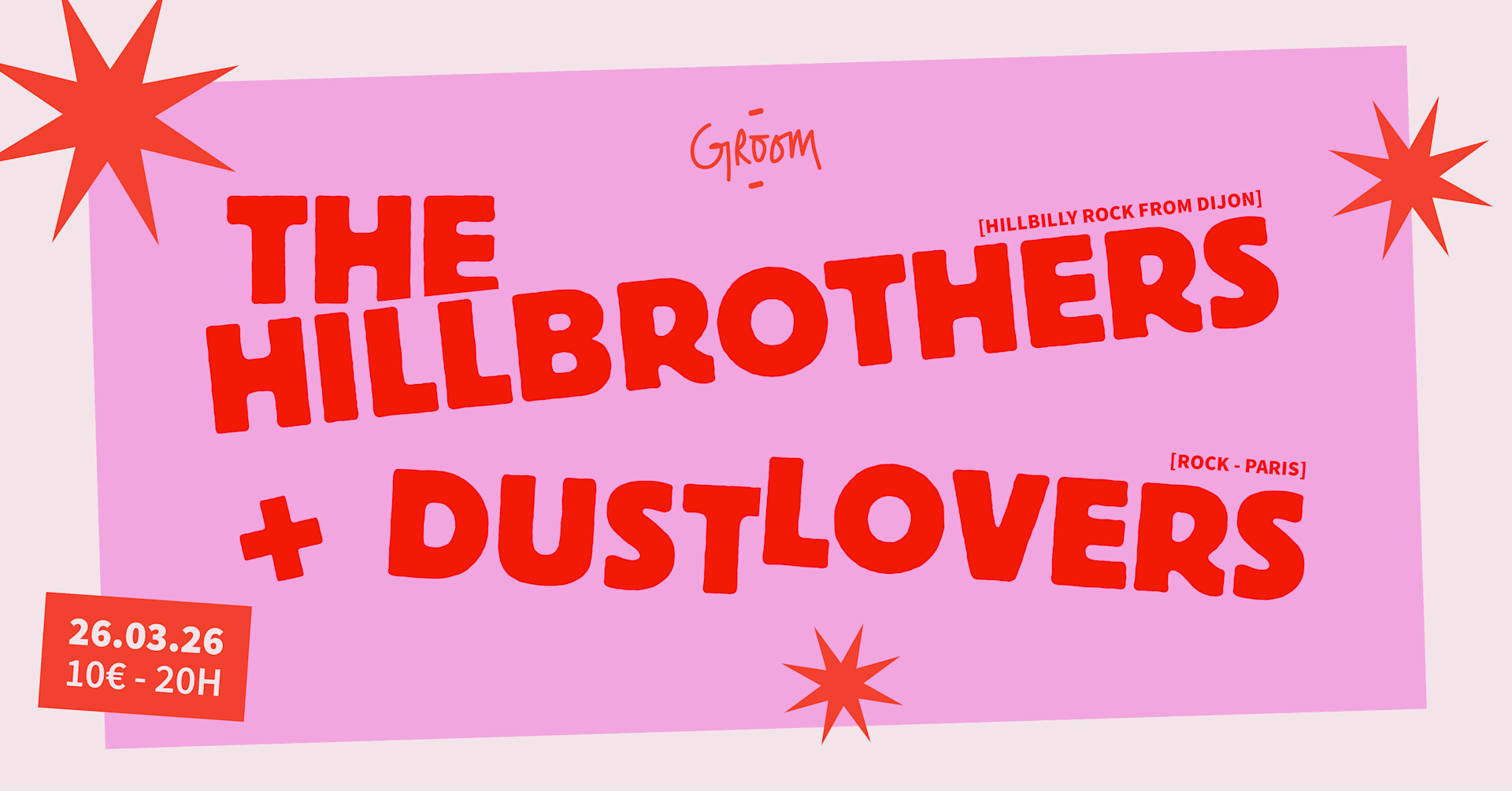 The Hill Brothers + Dust Lovers Cover