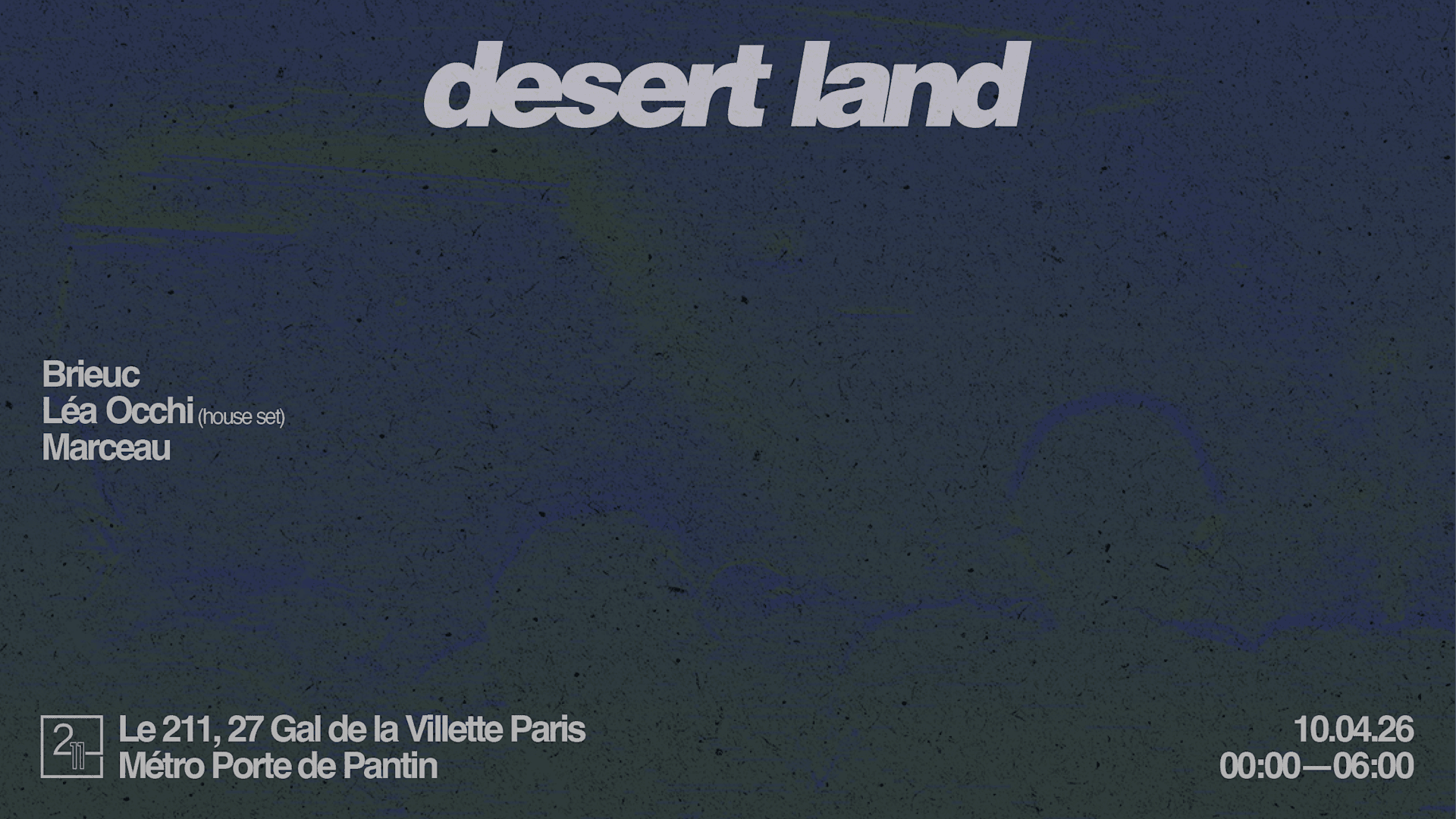 Desert Land Invite Lea Occhi Cover