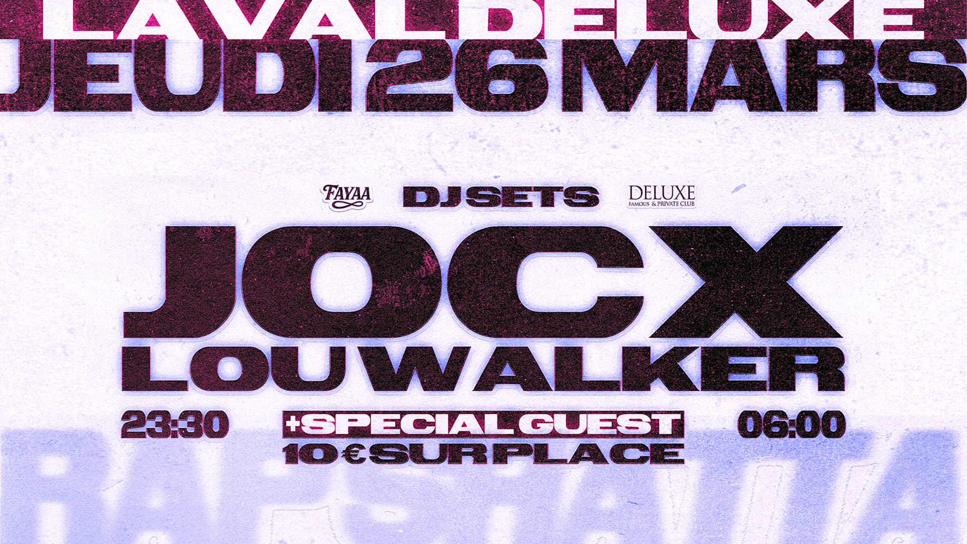 Shatta % Rap - Jeudi 26 Mars - Deluxe Laval Cover