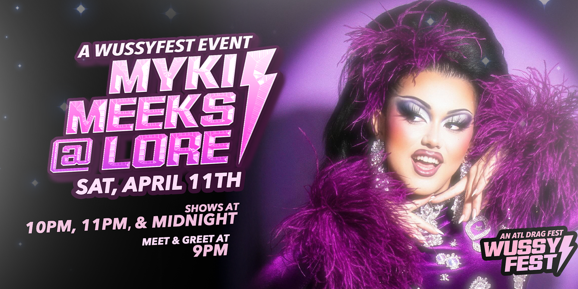 Wussyfest 2026: Myki Meeks @ Lore Cover
