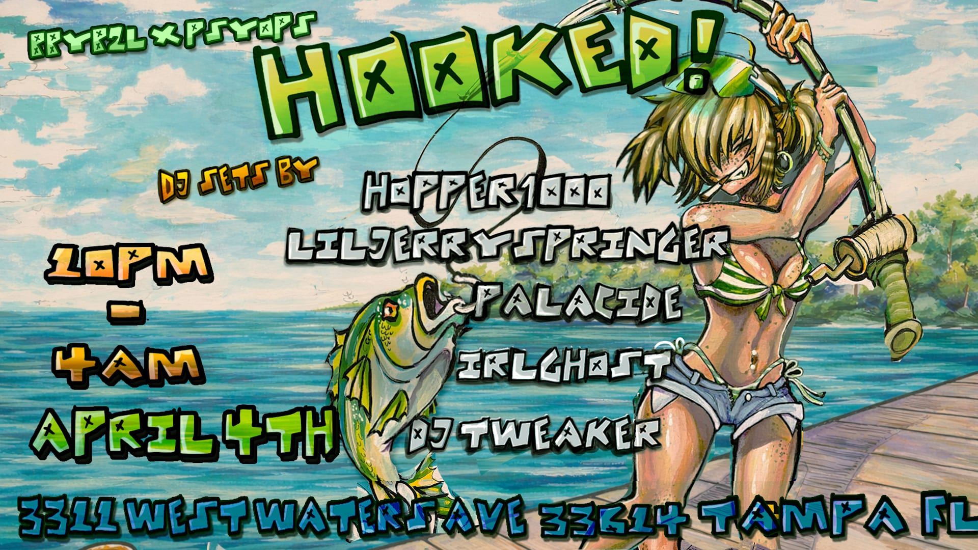 Psyops Rave In Tampa Cover