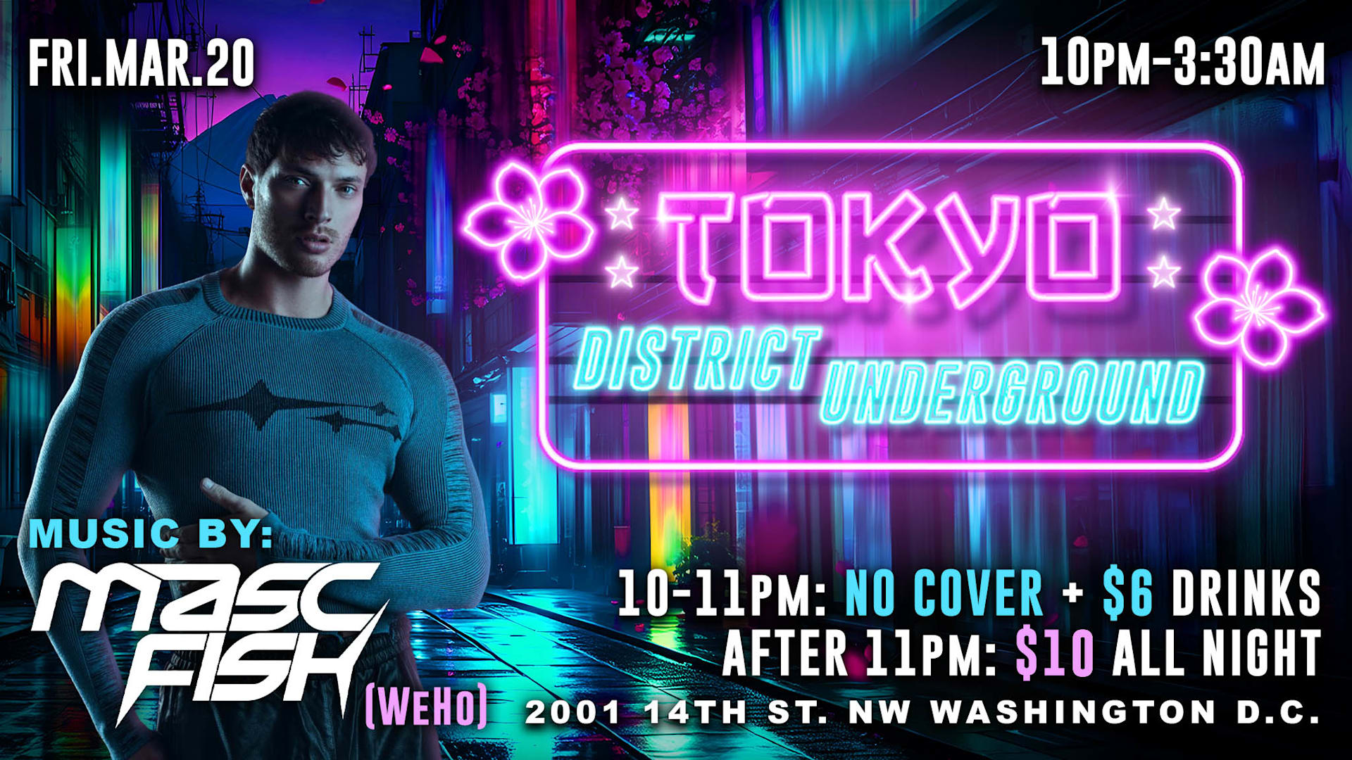 Tokyo Drift Underground With Mascfish  (Weho) Cover