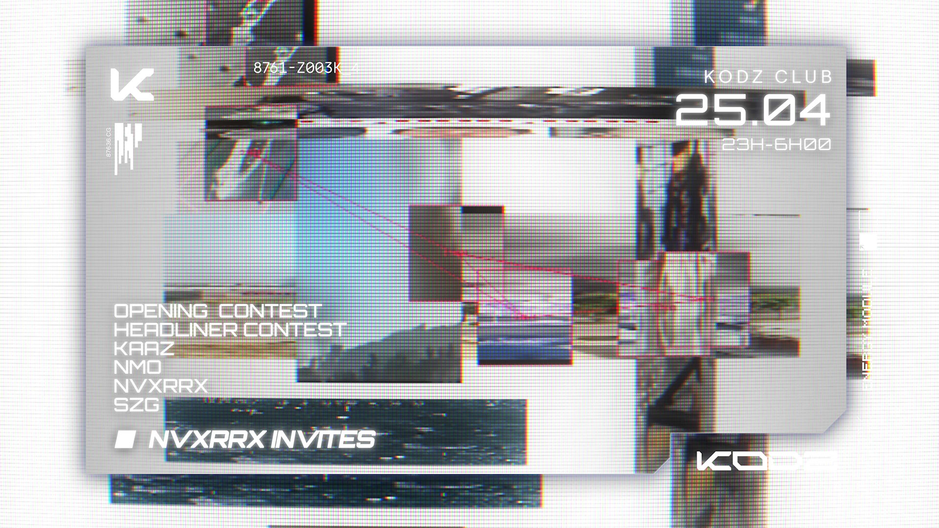 Kodz X Envy Presents : Nvxrrx Invites Kaaz, Nmo, Szg & More Cover