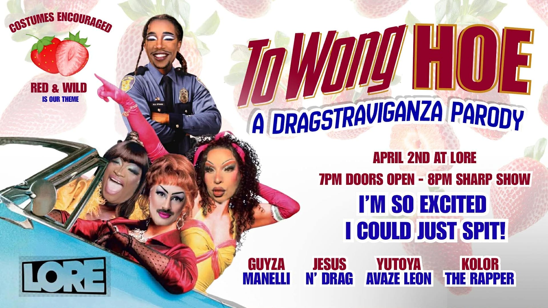 To Wong Hoe - A Dragstraviganza Parody! Cover