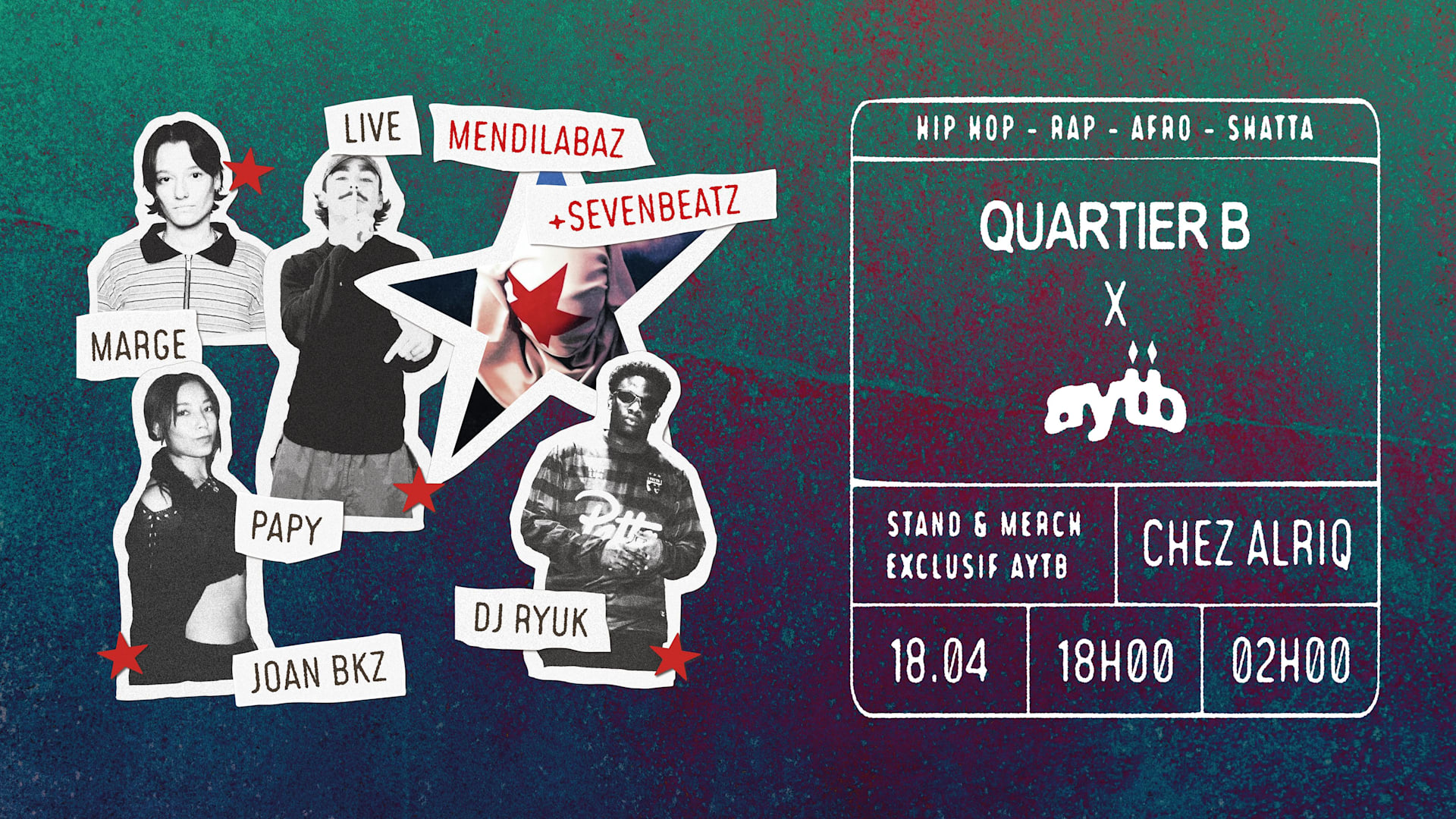 Quartier B X Aytb Chez Alriq Cover