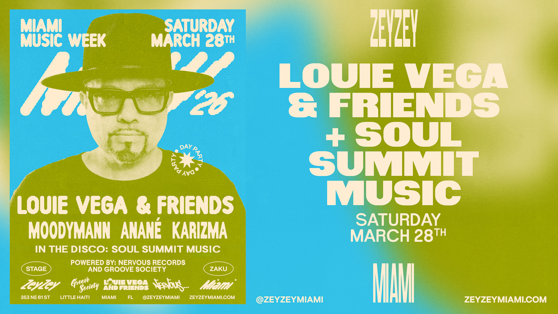 Louie Vega & Friends Ft. Moodymann, Anané, Karizma & More! Cover