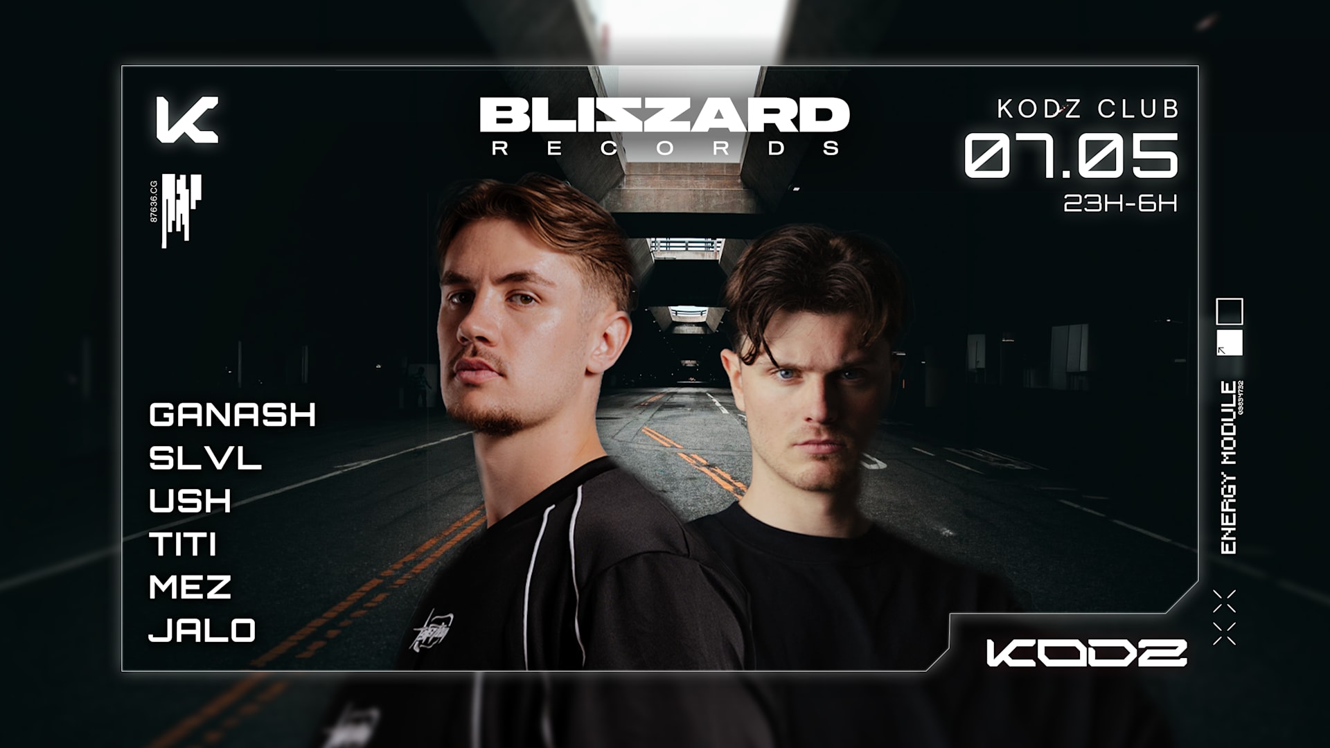 Kodz X Blizzard : Ush - Slvl - Titi - Mez - Jalo - Ganash Cover