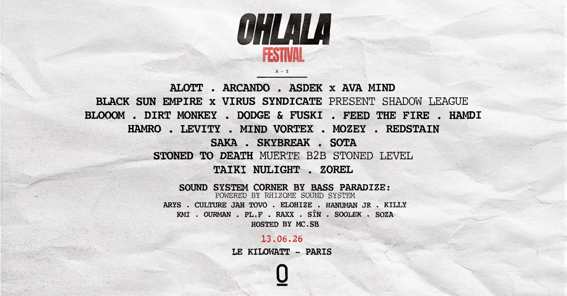 Ohlala Summer Festival 2026 Cover