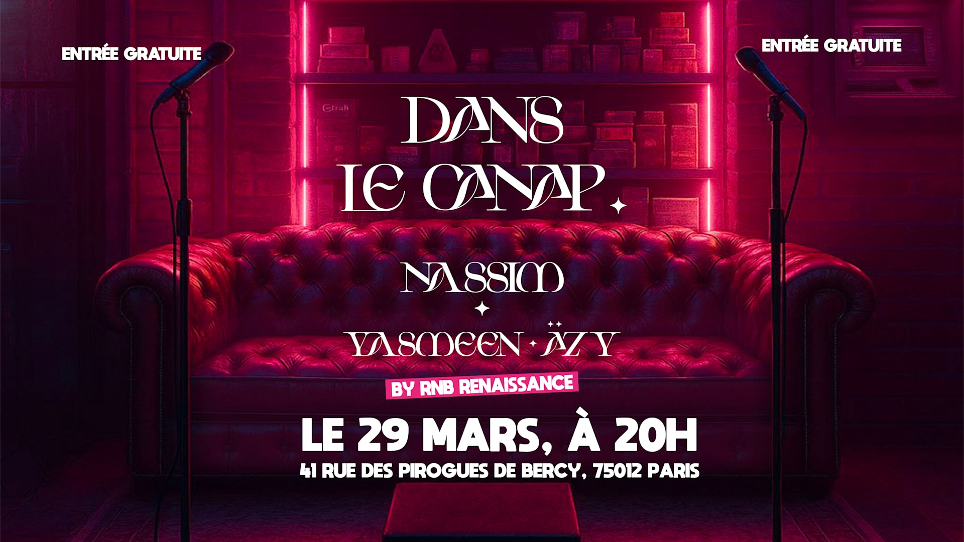 Dans Le Canap By Nassím Et Rnb Renaissance Cover