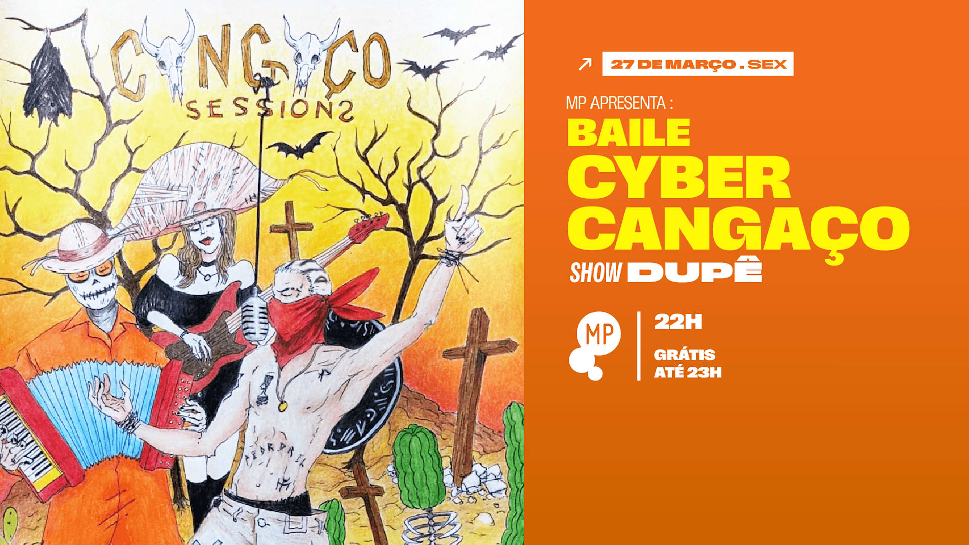 27/3 - Baile Cybercangaço - A Nova Geração Do Forró No Mp Cover