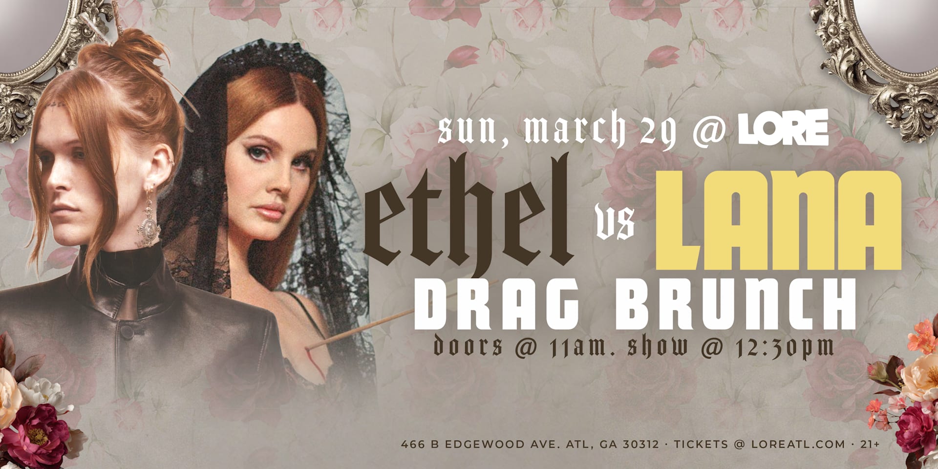 Ethel Cain Vs Lana Del Rey Drag Brunch Cover