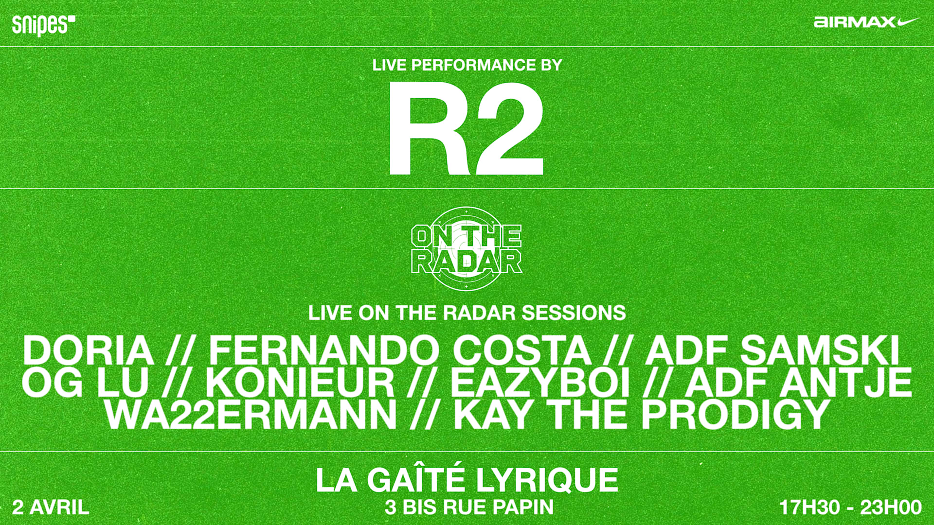 Snipes X Air Max Cover