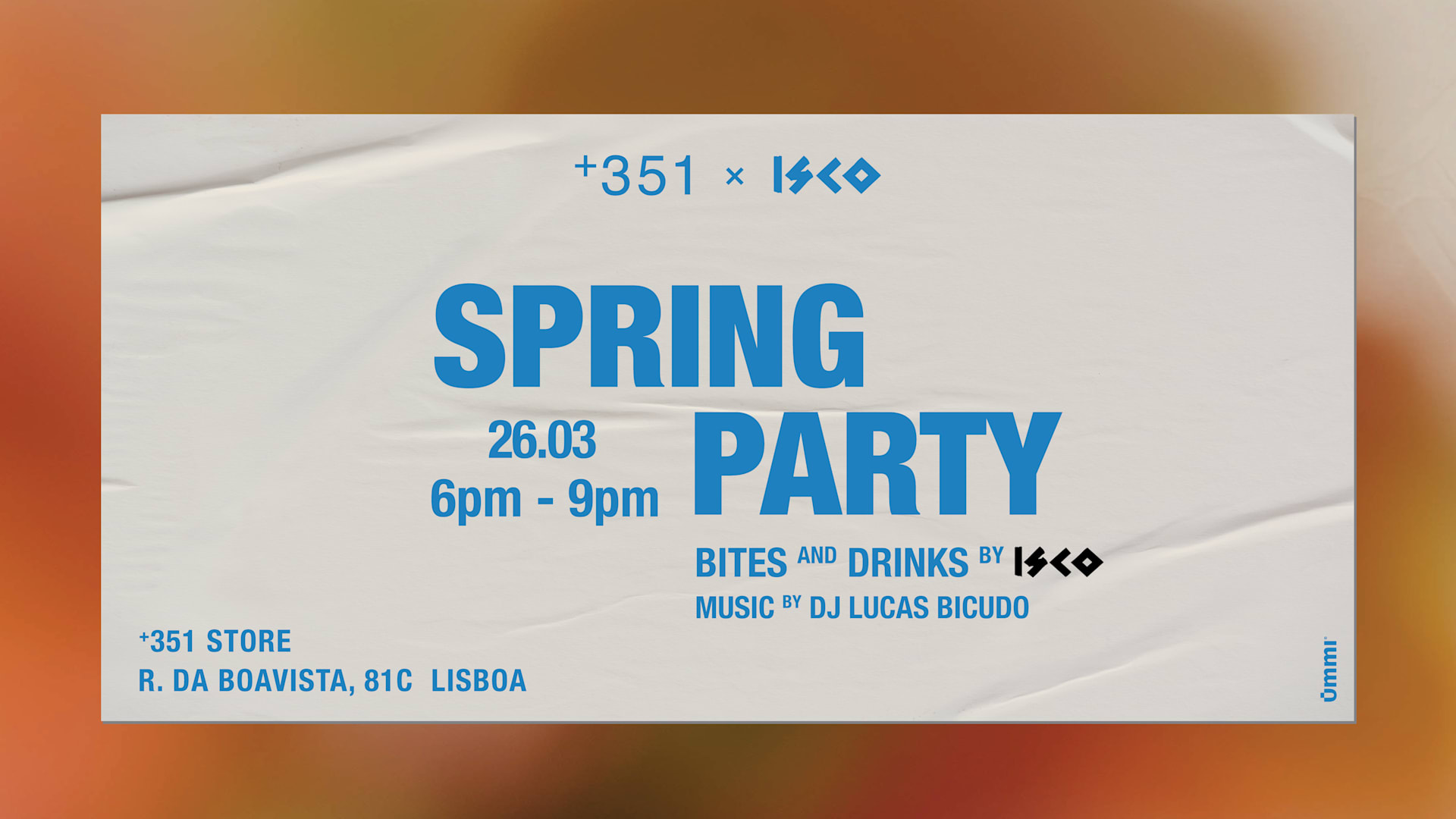 Spring Party / Isco & +351 Cover