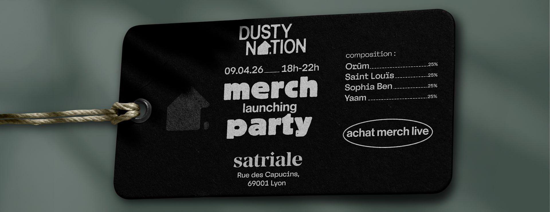 Merch Party : Dusty Nation (Gratuit) Cover