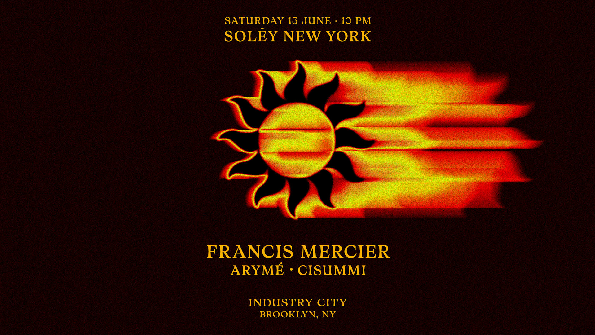 Francis Mercier Presents Solèy Nyc Cover