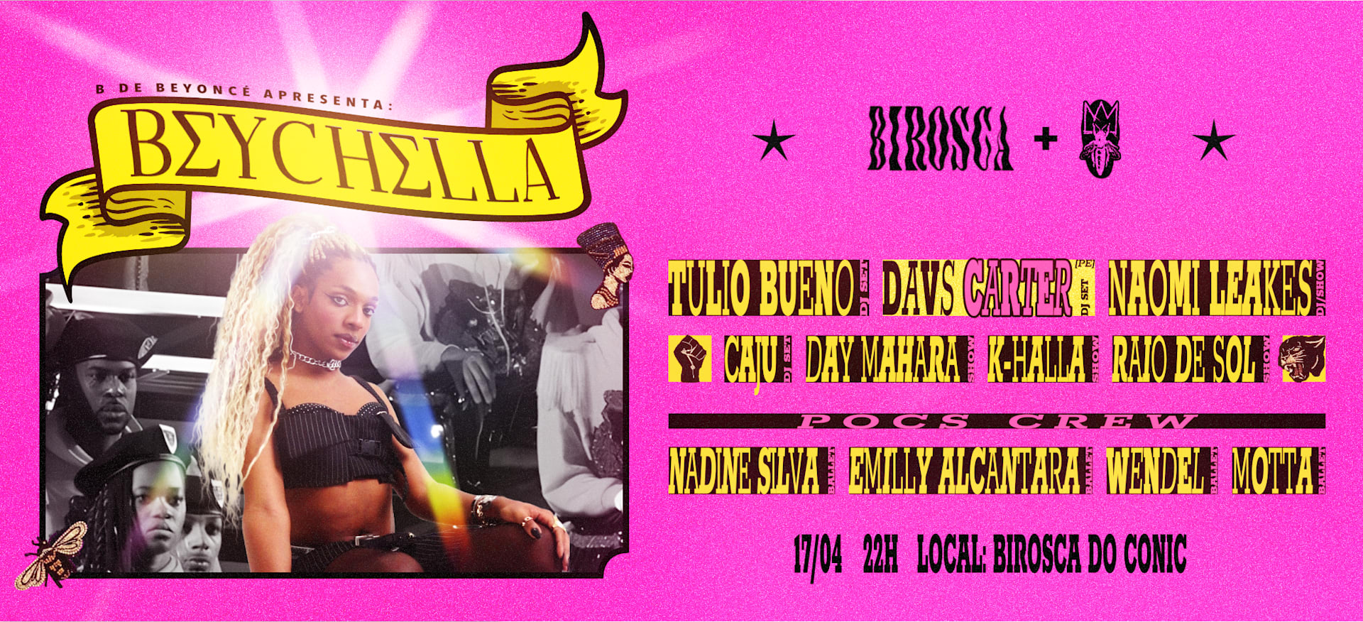 17/04: Beychella Com Davs (Pe) Cover