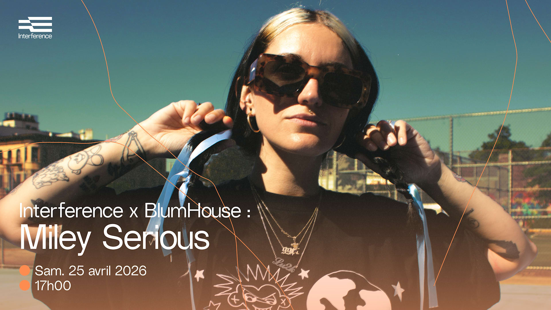 Miley Serious — Rooftop Interference Cover