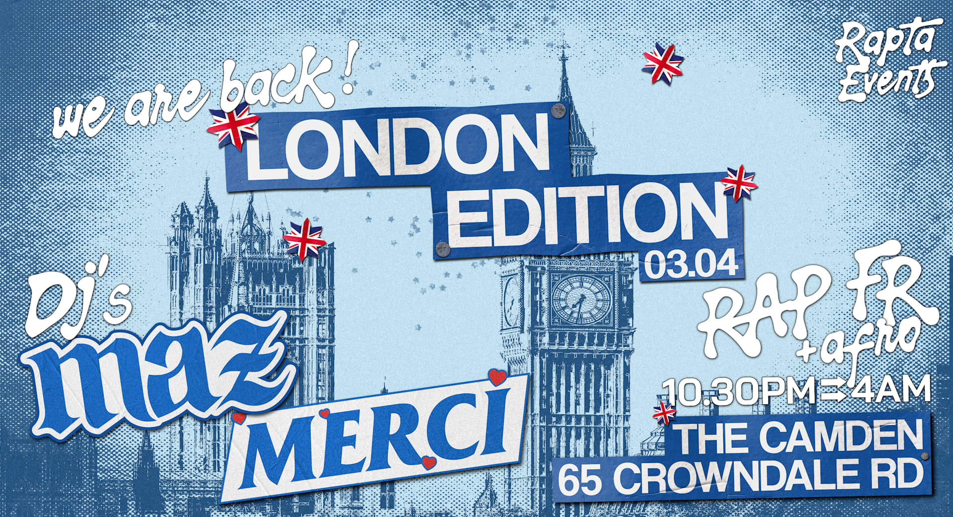 French Rap Party London Edition Cover