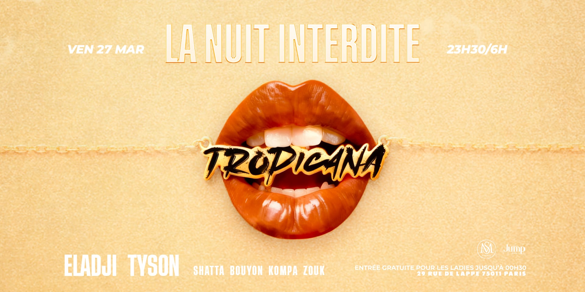 La Tropicana - La Nuit Interdite - Dj Elajdi & Tyson Cover