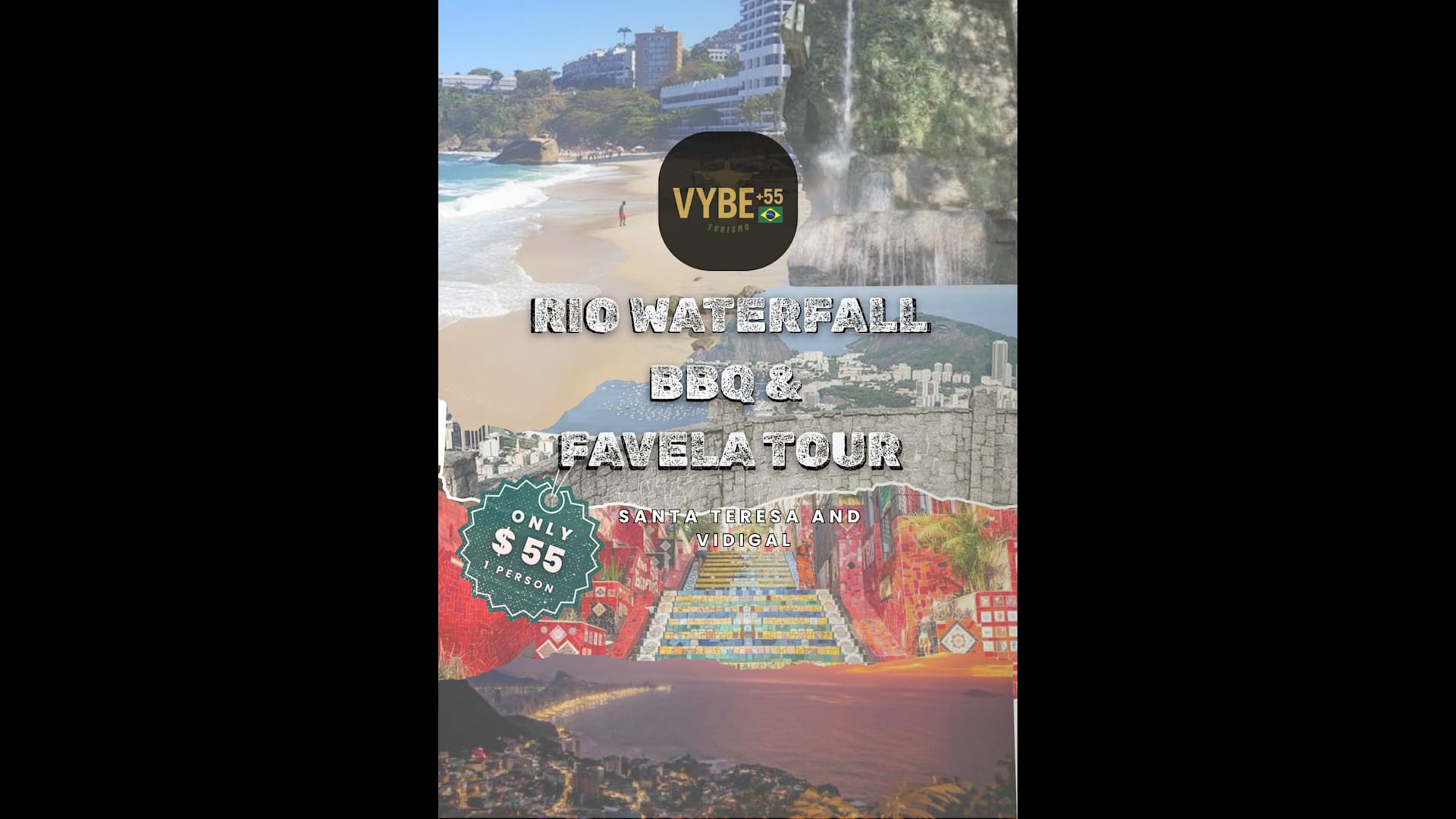 Rio Waterfall Bbq & Favela Tour Cover