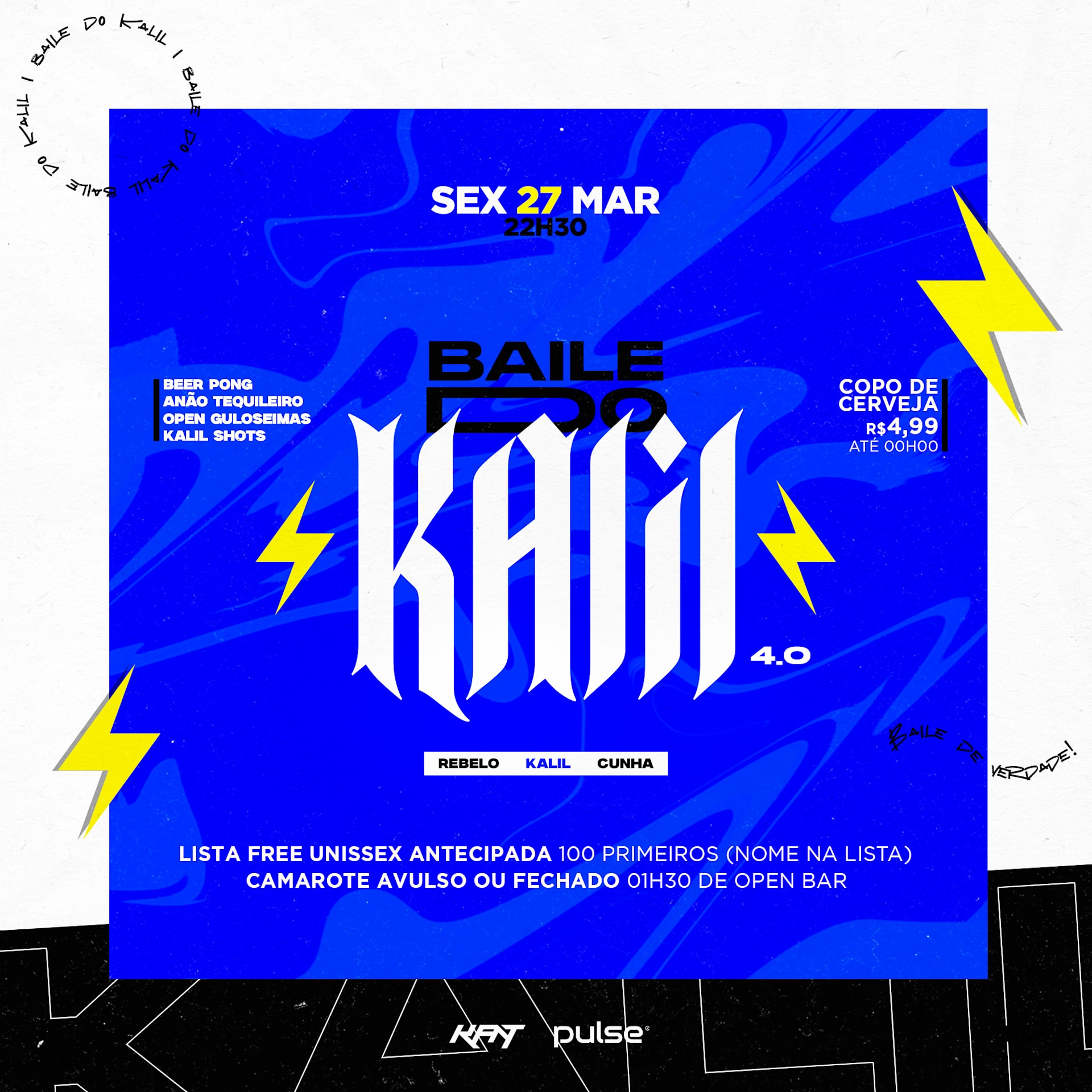 Baile Do Kalil | Pulse Club Cover