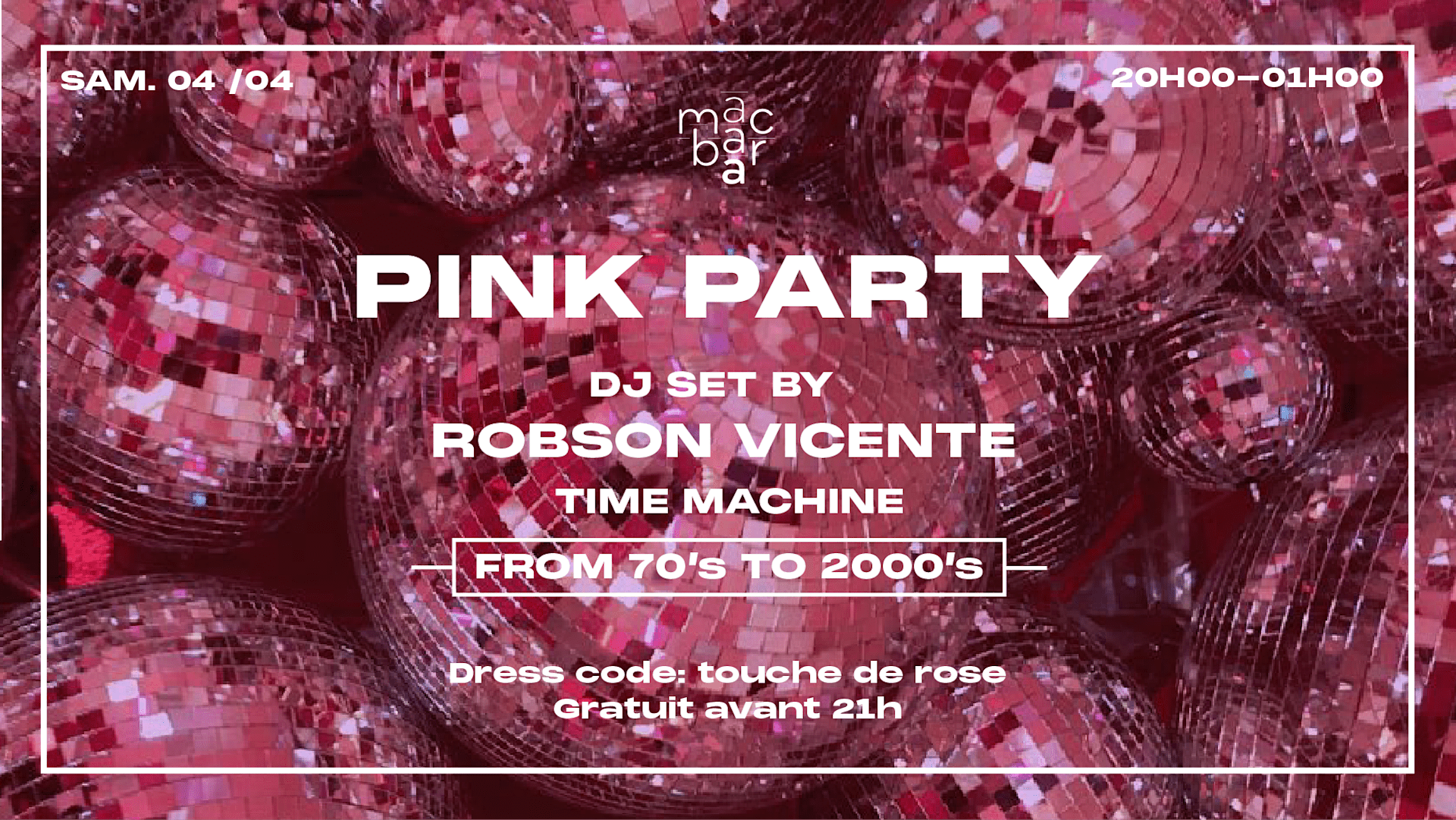 Pink Party - Dj Set By Robson Vicente Cover