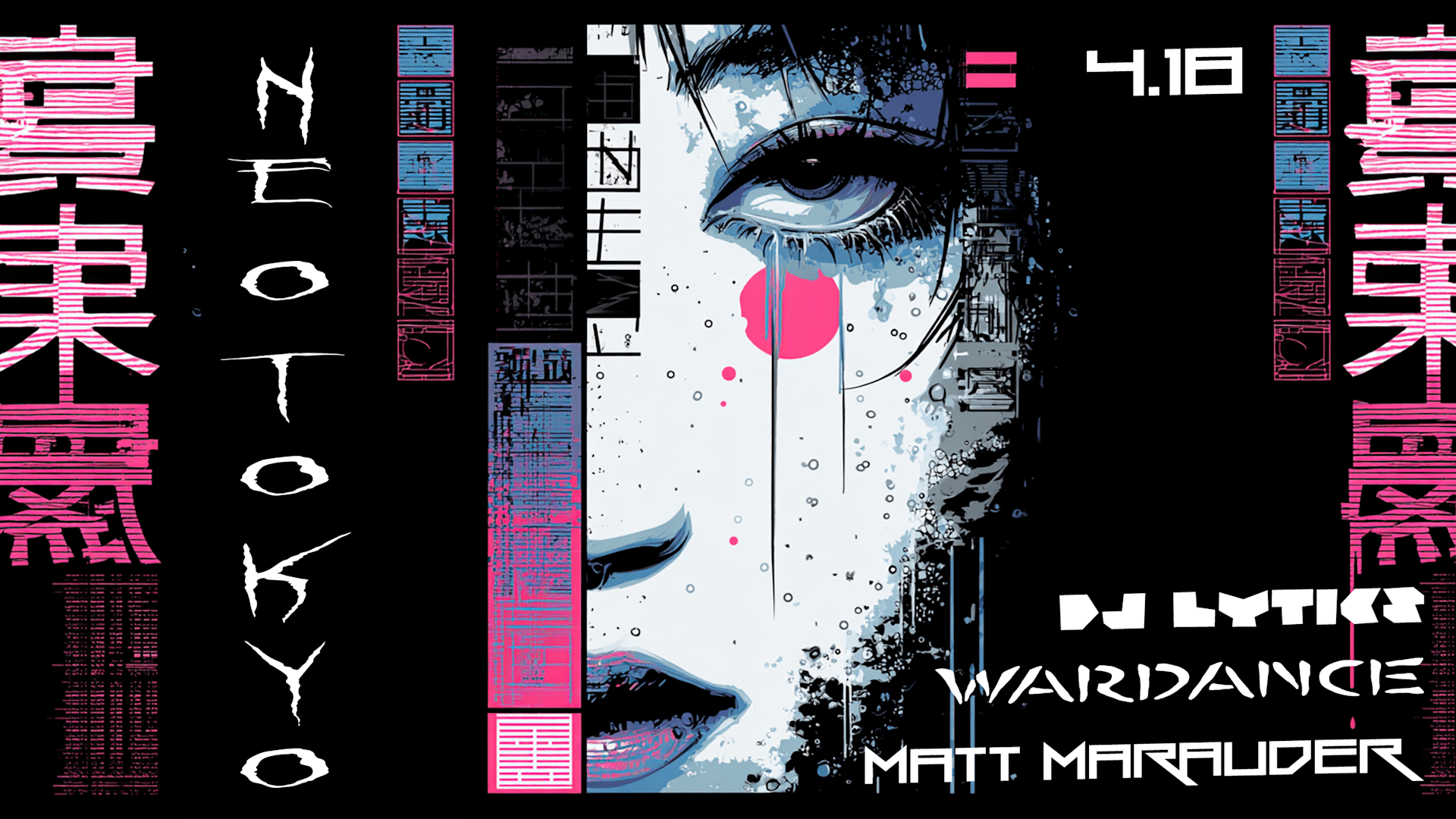 Neo Tokyo: The Cyberpunk Rave Cover